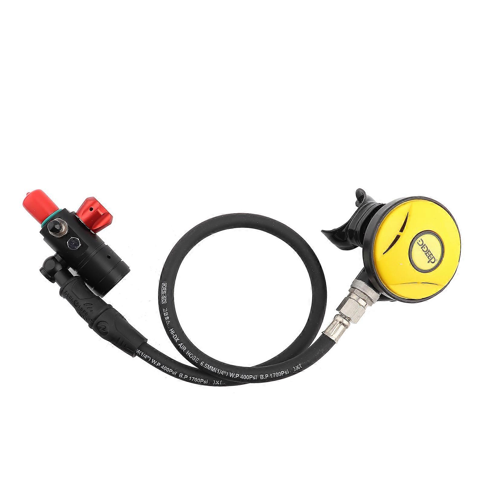 Valve de respiration pour plongée sous-marine en alliage d'aluminium S400, équipement de plongée avec tuba