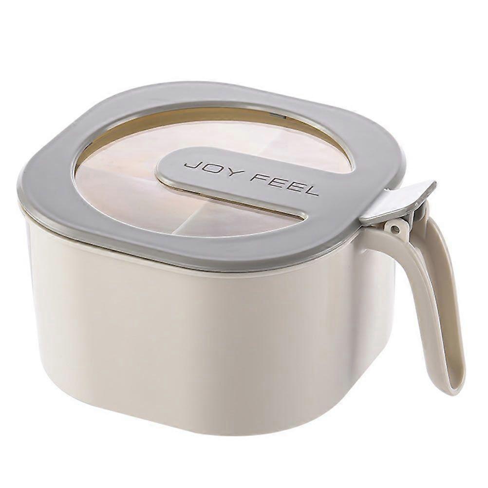 1Pc Kitchen Salt Container Seasoning Storage Box Condiment Spice Holder with Lid