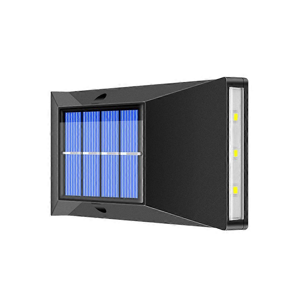 1pc Outdoor Solar Lamp Waterproof Decorative Wall Light