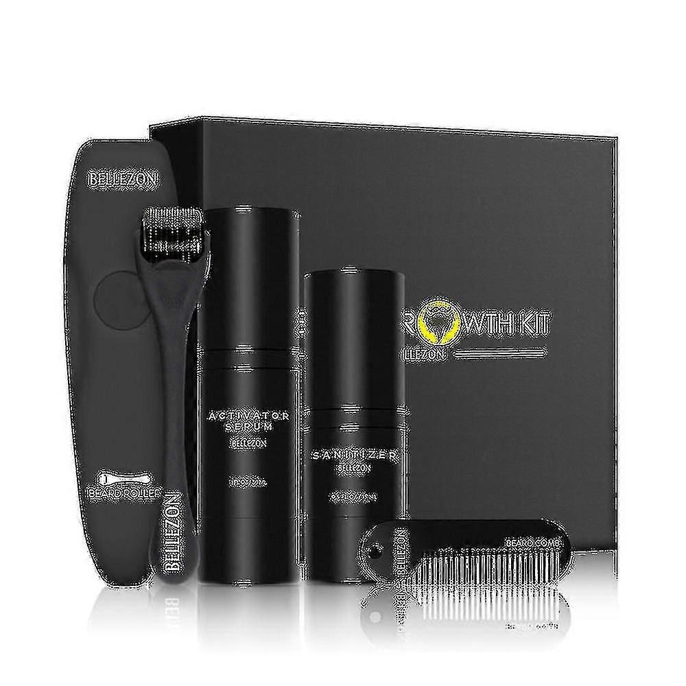 Beard Growth Kit Set for Men with Comb
