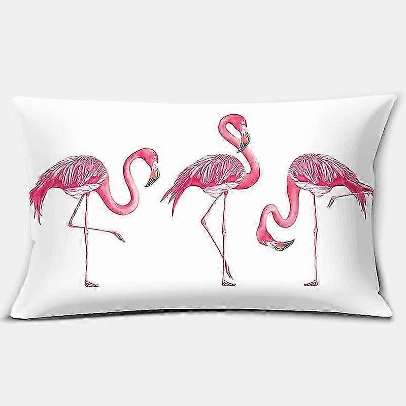 Moda Planta Flamingo Home Decoração Sofá Capa de Almofada Fronha Design