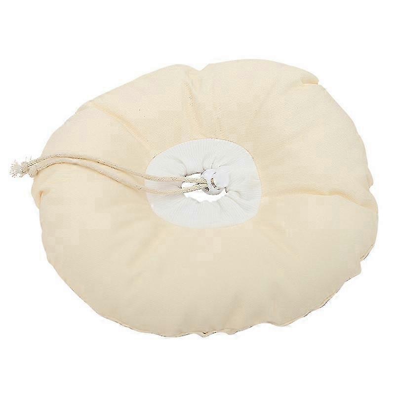 Soft Cotton Recovery Collar for Cats and Dogs, Wound Healing Protection, Size M