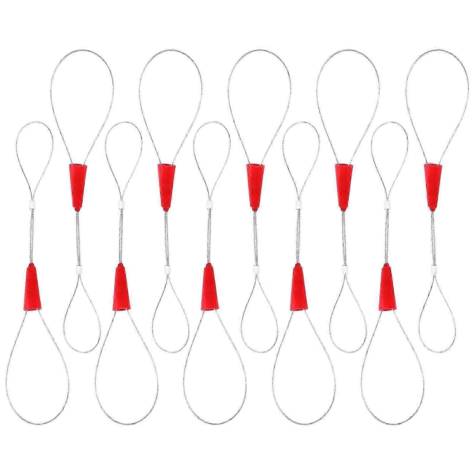 10 Pcs Wire Harness Cable Puller Universal Wire Traction Fish Tape Fastener Tool