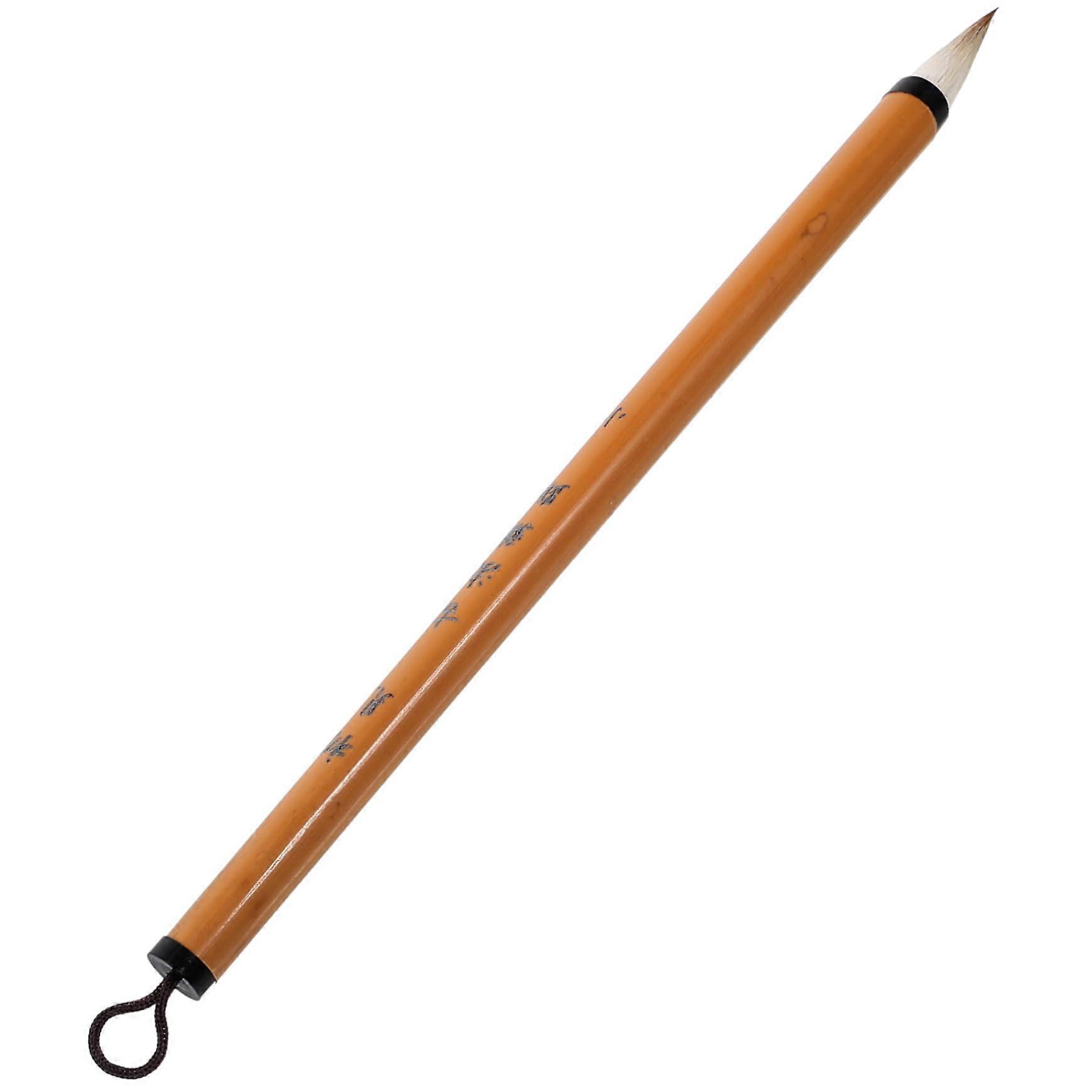 "1 Piece Calligraphy Brush for Lowercase Letters, Hand Lettering Brush, Wolf Sheep and Hao Kalligraphie"