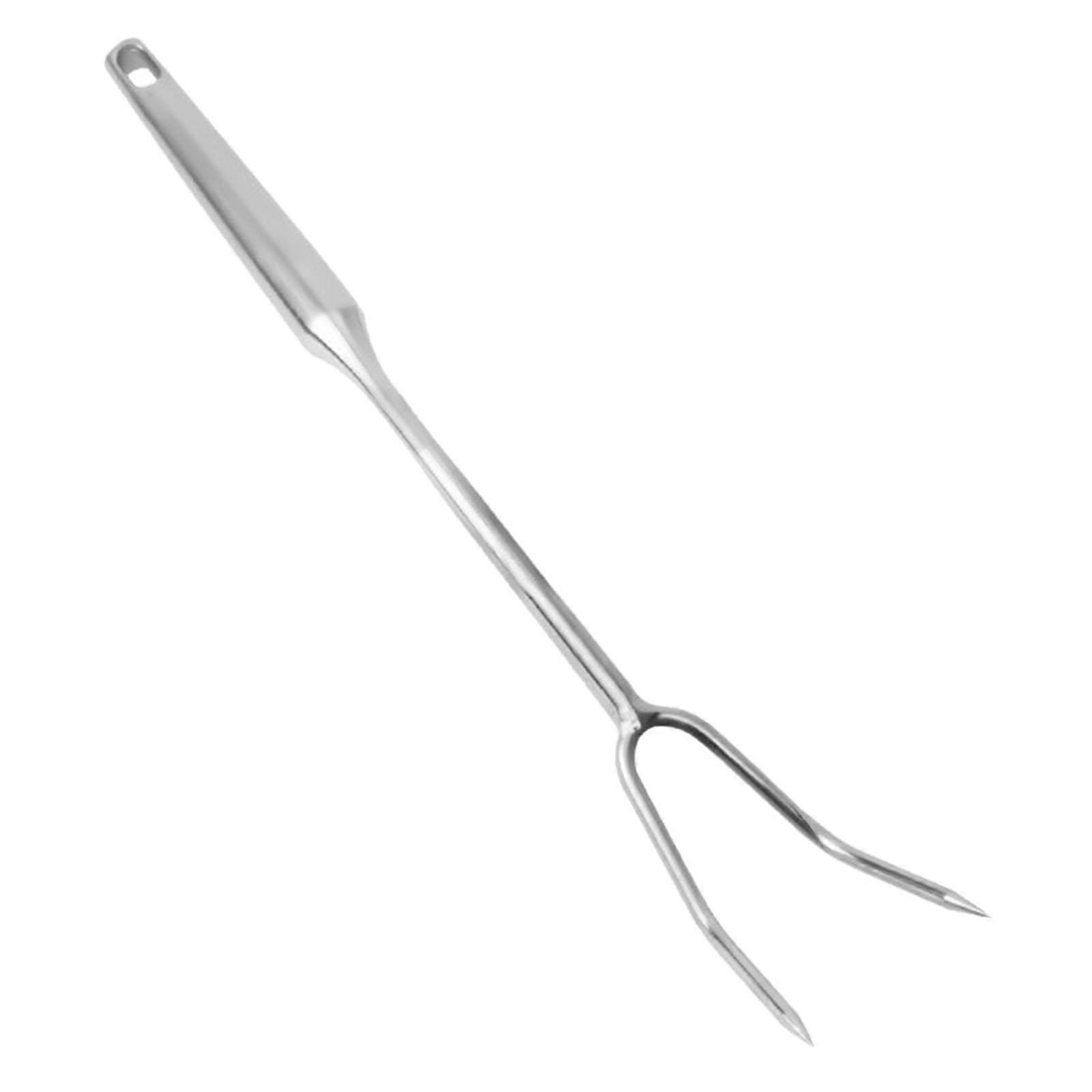 Meat Fork 304 Stainless Steel Comfortable Handle Multipurpose Two Prong