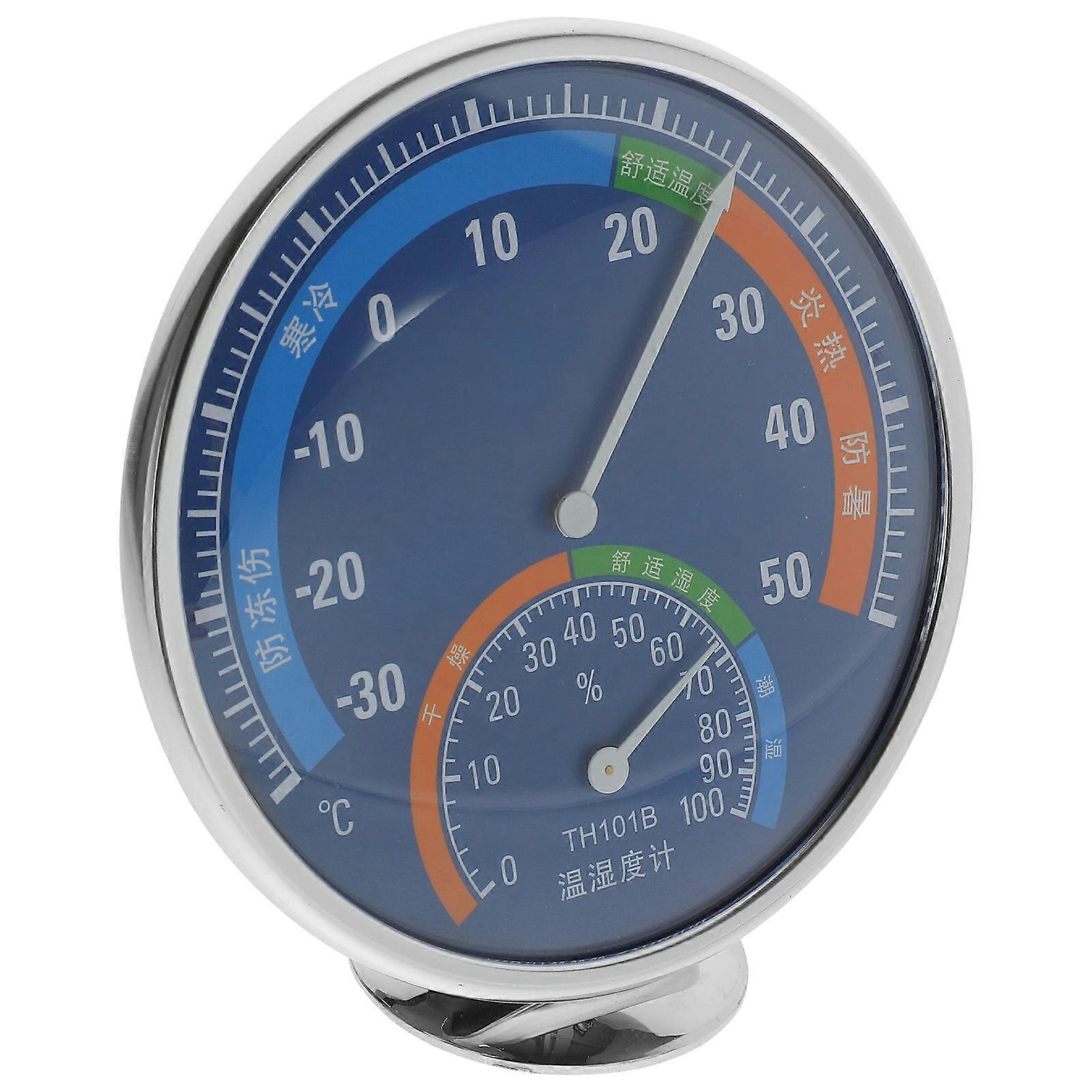 Outdoor Hygrometer Temperature Reader for Office Use Humidity Measurement Blue 1Set
