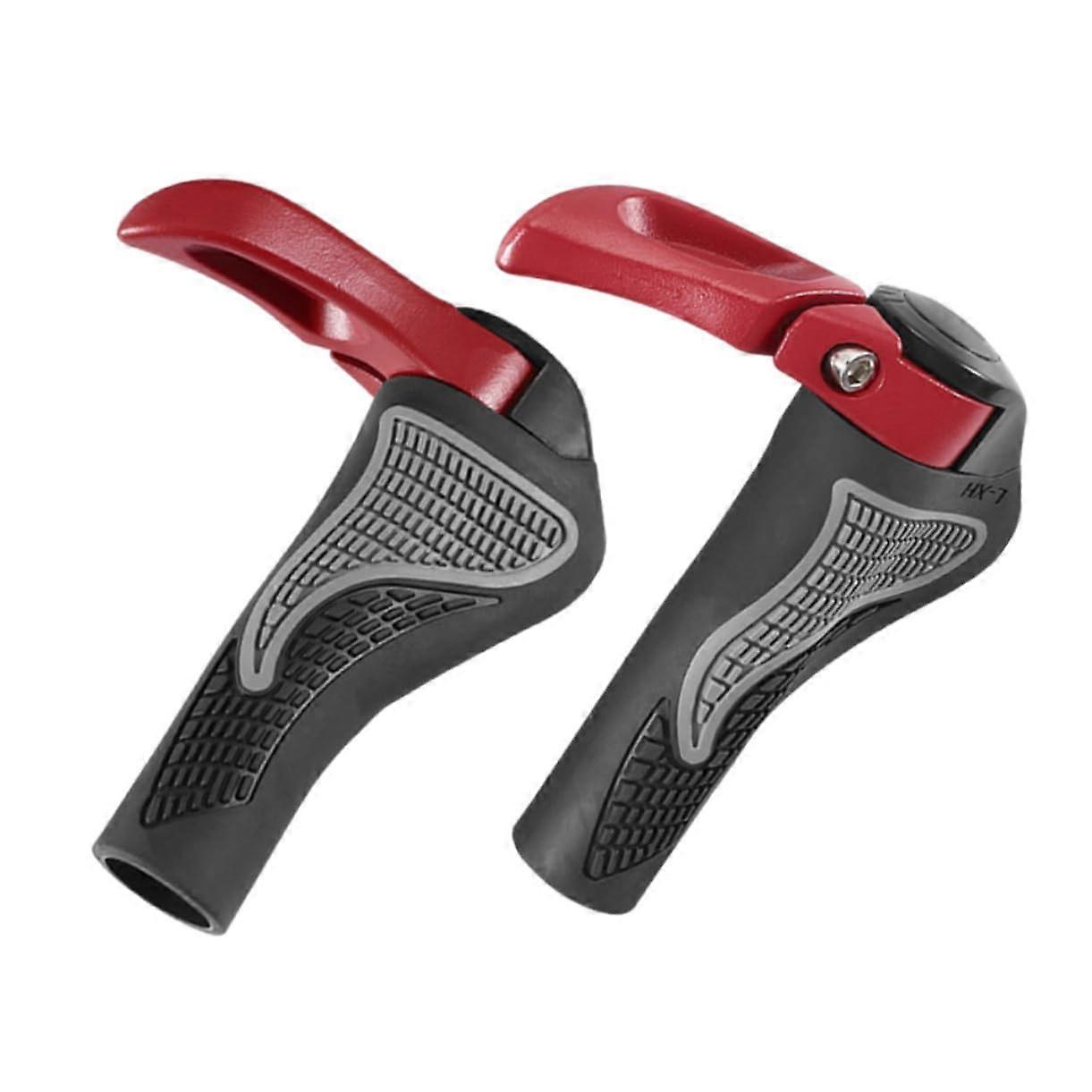 1 Pair of Handlebar Covers Made of Aluminum Alloy – Bicycle Handlebar Sleeve – Shockproof Bike Grips – Comfortable Bicycle Accessories