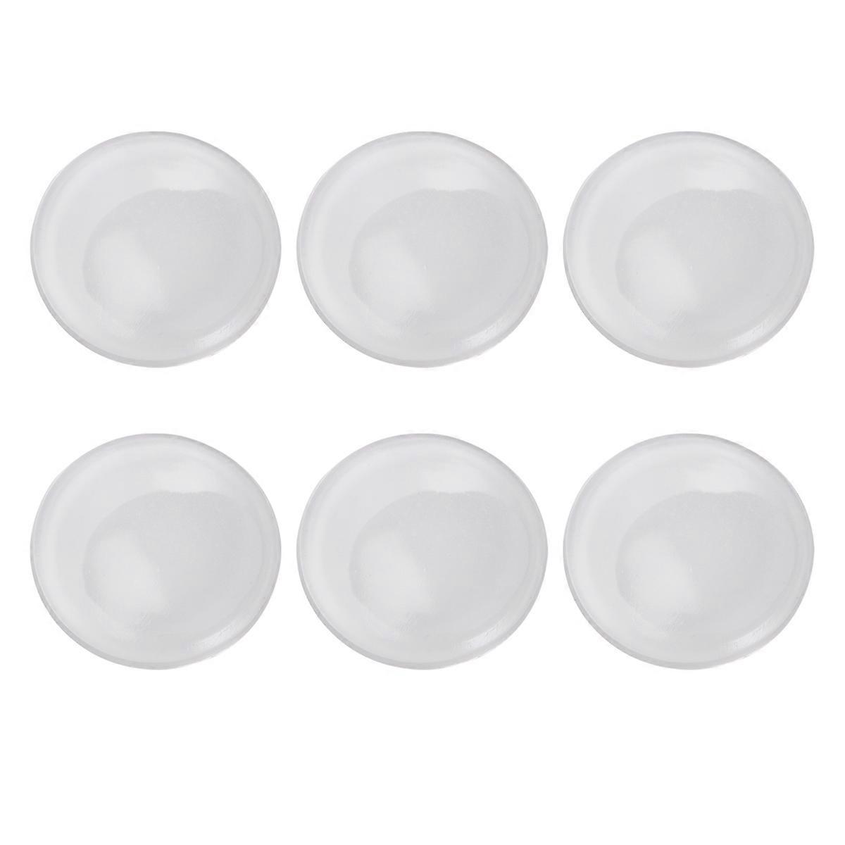 Anti-Collision Door Handle Bumper 6Pcs For Homeowners Transparent Wall Protection Solution