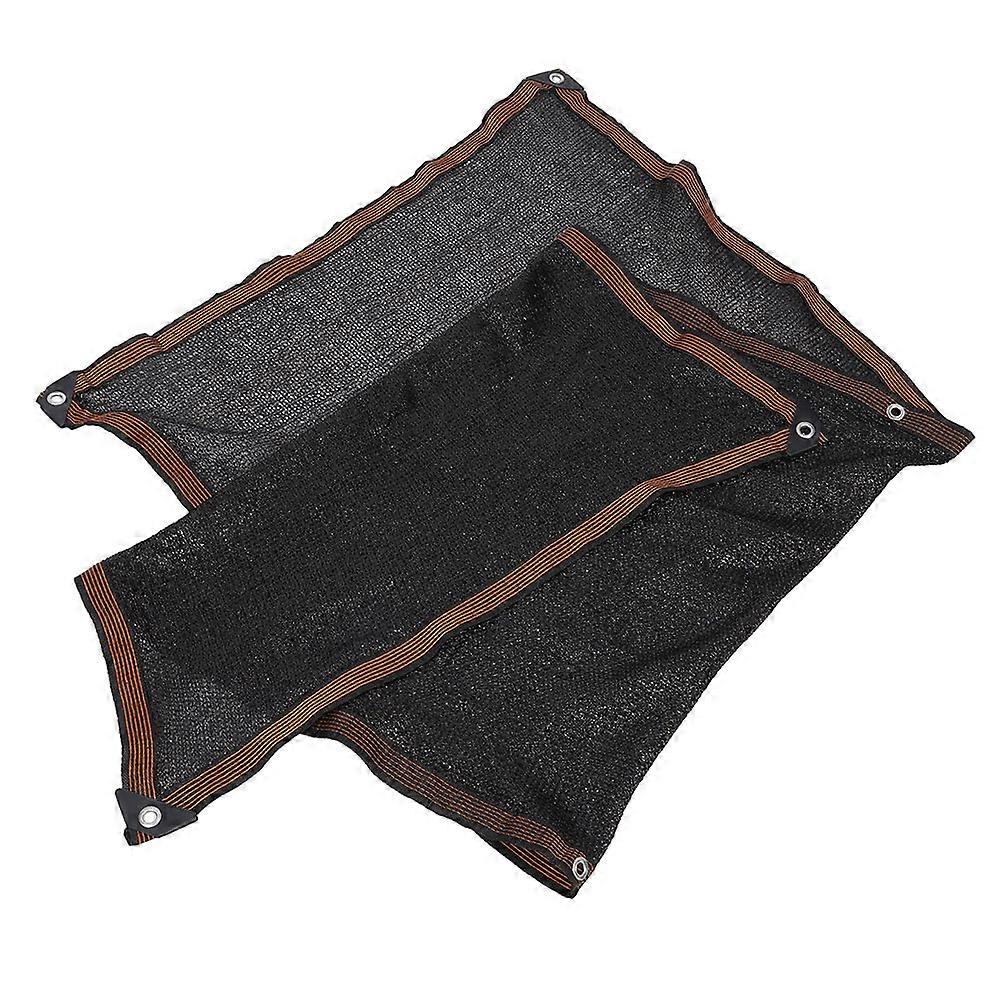 Durable Outdoor Shade Cloth for Garden Greenhouse – Breathable Mesh Sunblock Netting with Grommets for Patios, Chicken , Barns & Kennels – Black