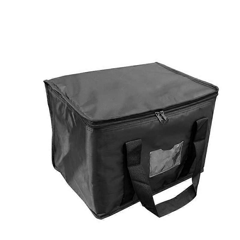 Food Delivery Bag Large Waterproof Insulated Pizza Bag 50L Reusable Tray Lunch Container Supermarket Buffet Server