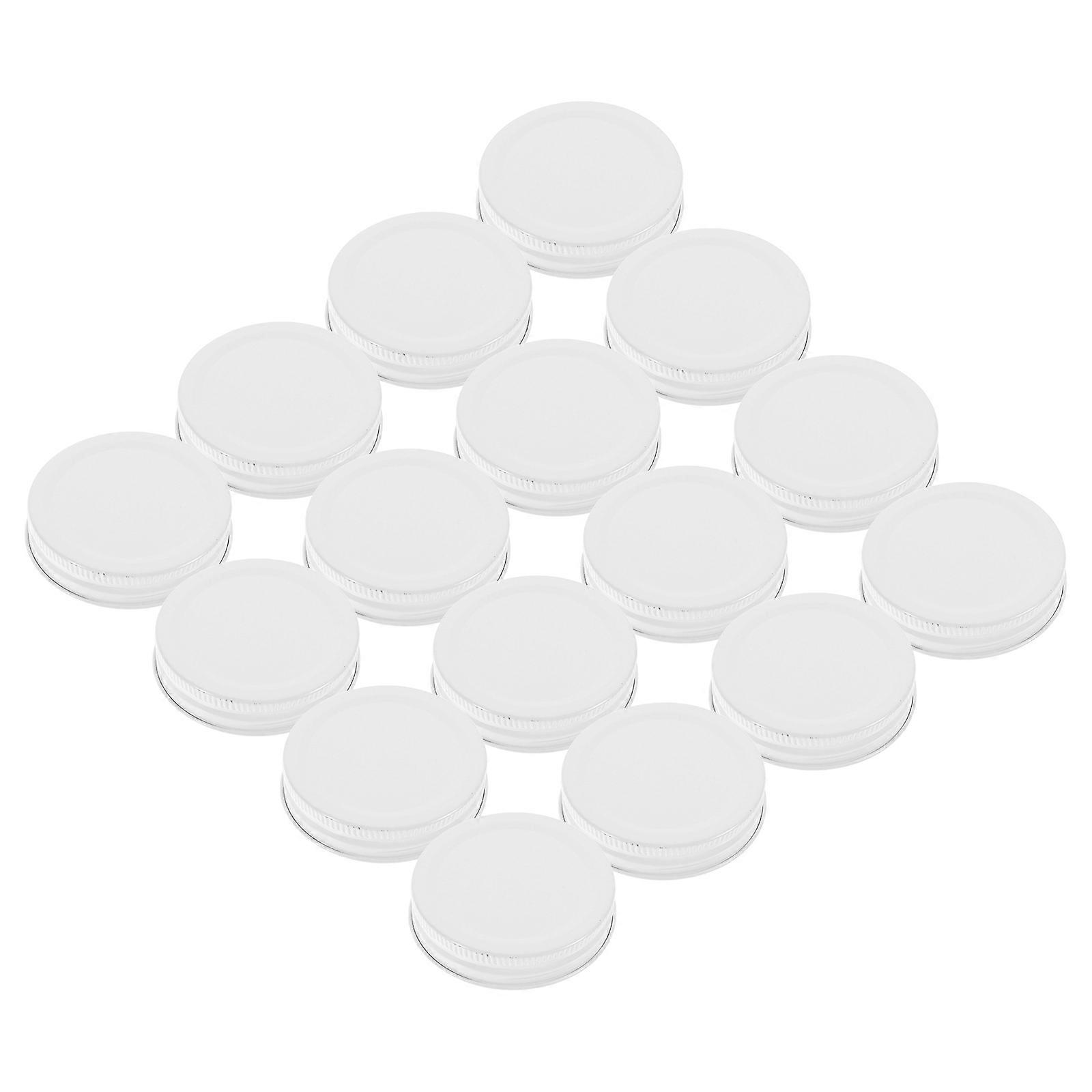 Tinplate Lid for Canning Jar Mason Storage Jar Covers Caps with 20Pcs Set