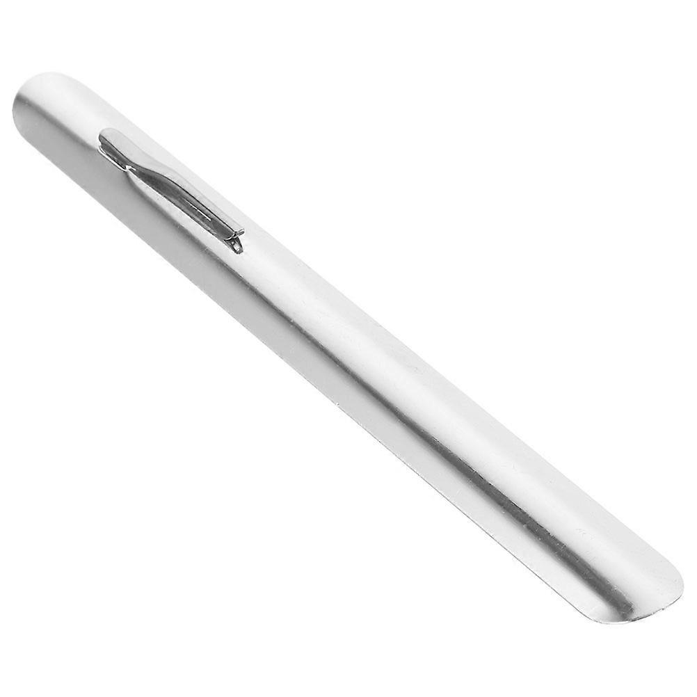 Aluminum Crumb Sweeper with Fixed Clip for Tables Efficient Bread Crumb Collector for Restaurants, Servers, and Bartenders