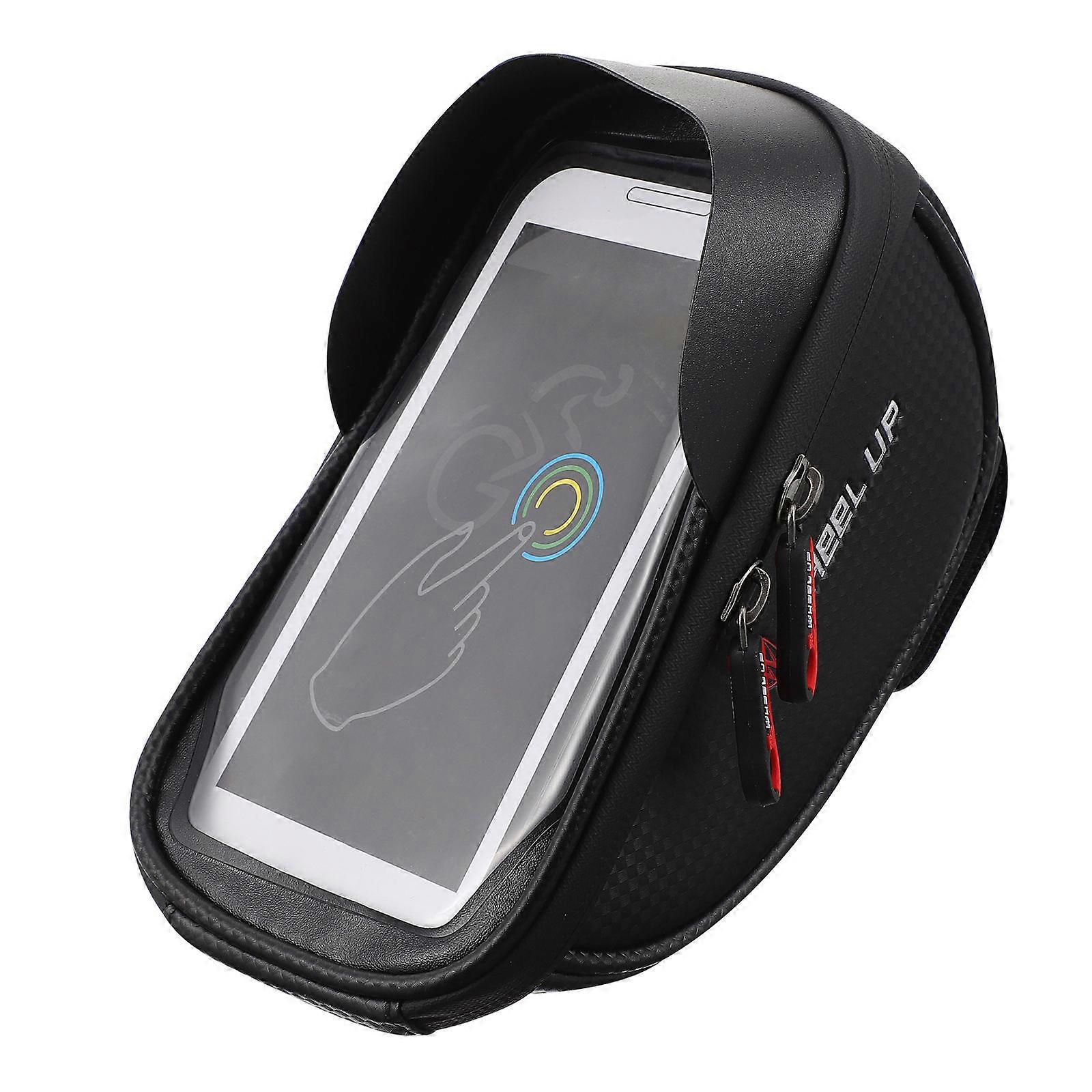 Waterproof Cellphone Pouch Tube Bag Cyclists Outdoor Cycling Travel 20x11x9.5cm Touchscreen Compatible 1Set