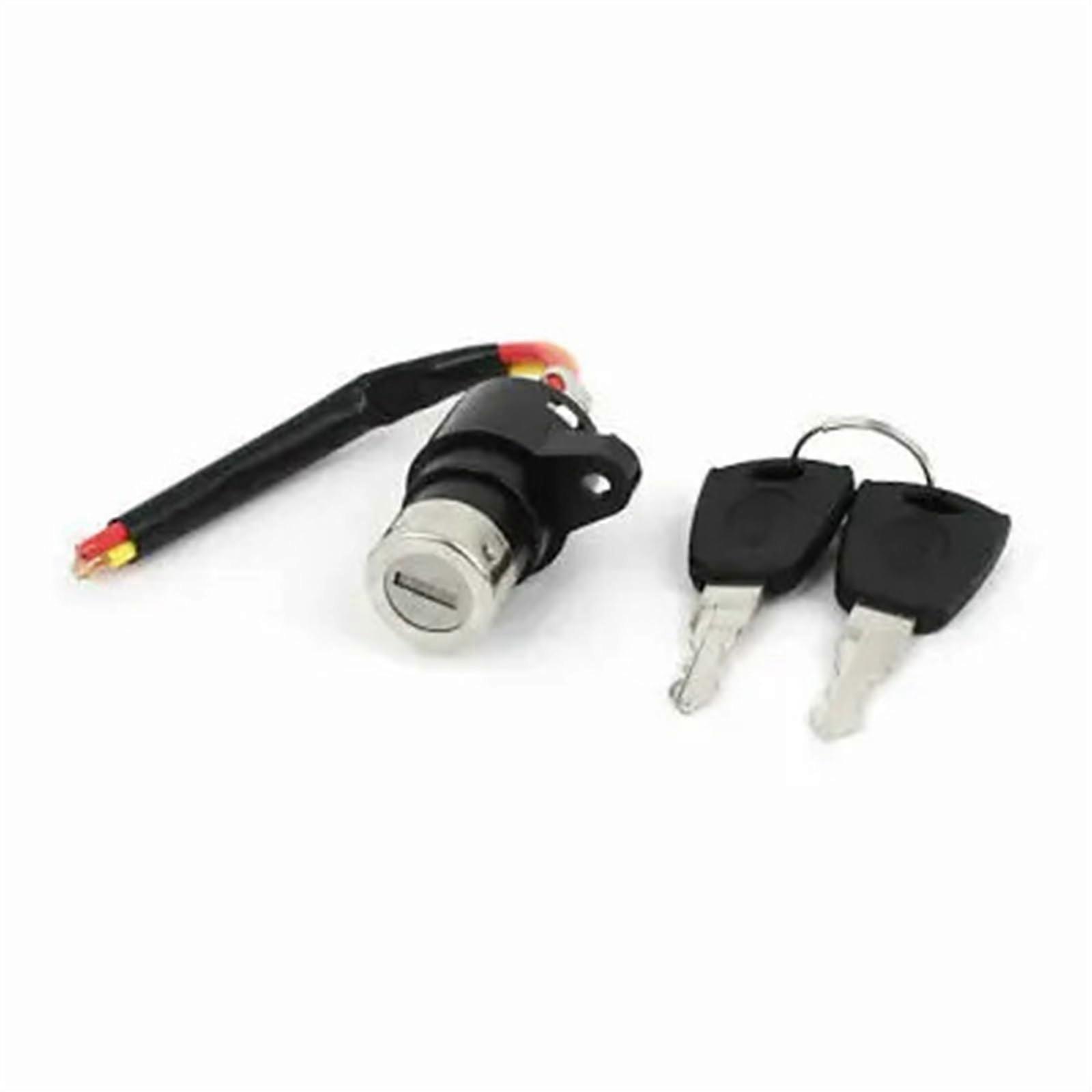 Ignition Lock With Key Spare Part For Bike Or Scooter, 19mm Diameter, 1 Piece