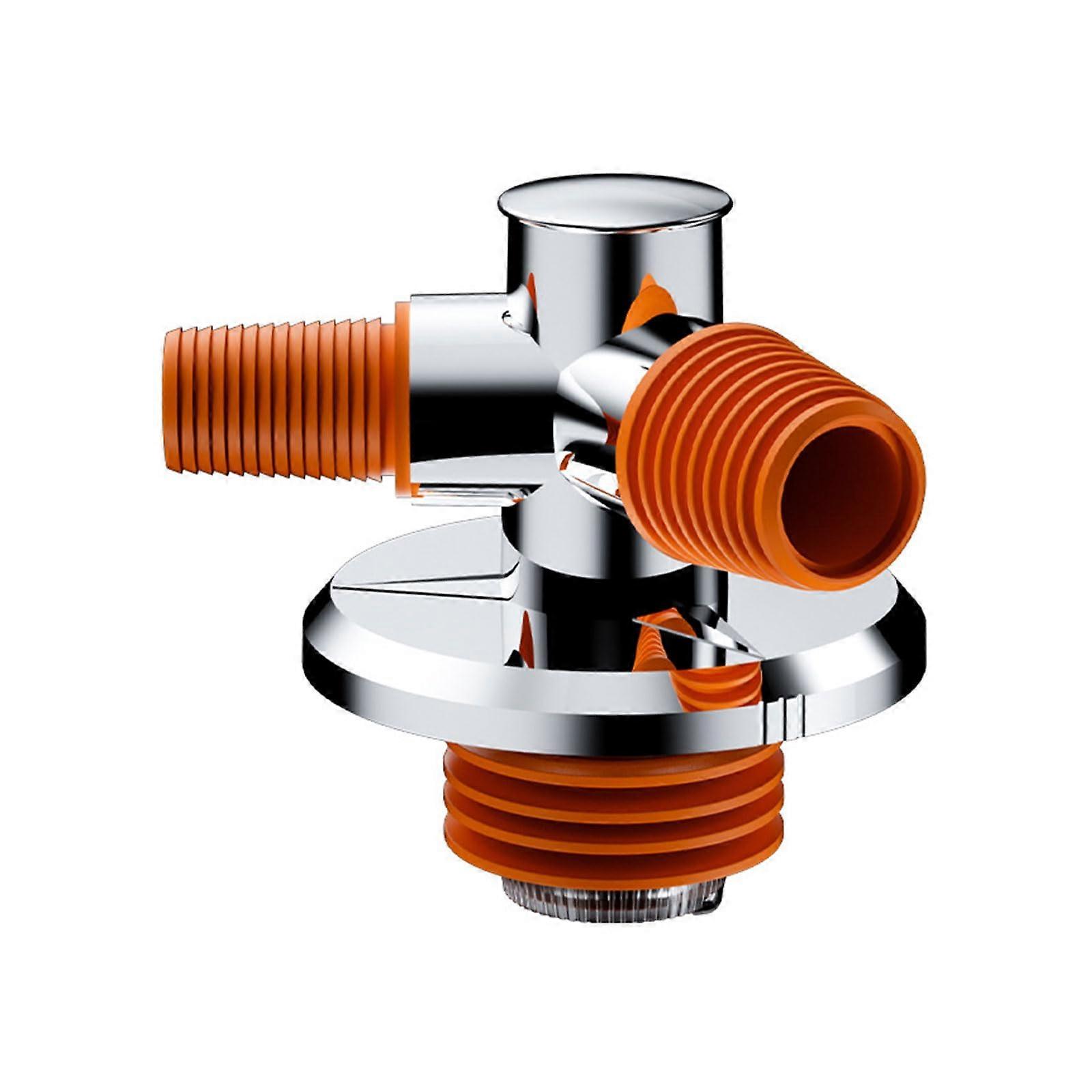 Improved ABS Triple Connector Durable Versatile Connection Easy to Install Flexible Fitting for Drain Pipes