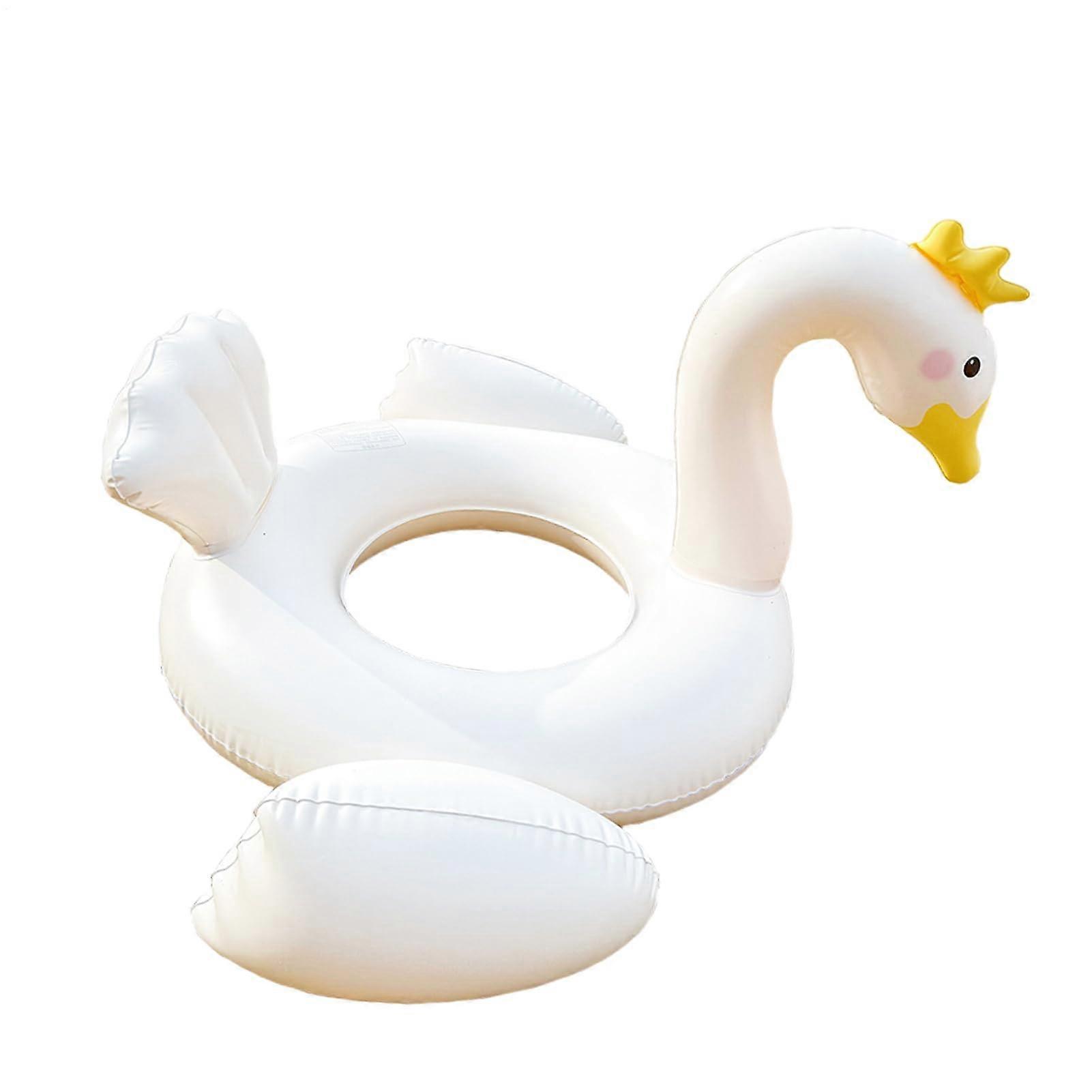 Inflatable Swim Ring for Kids – Durable PVC, for Pool Parties, Comfortable Seat, 90 Swans