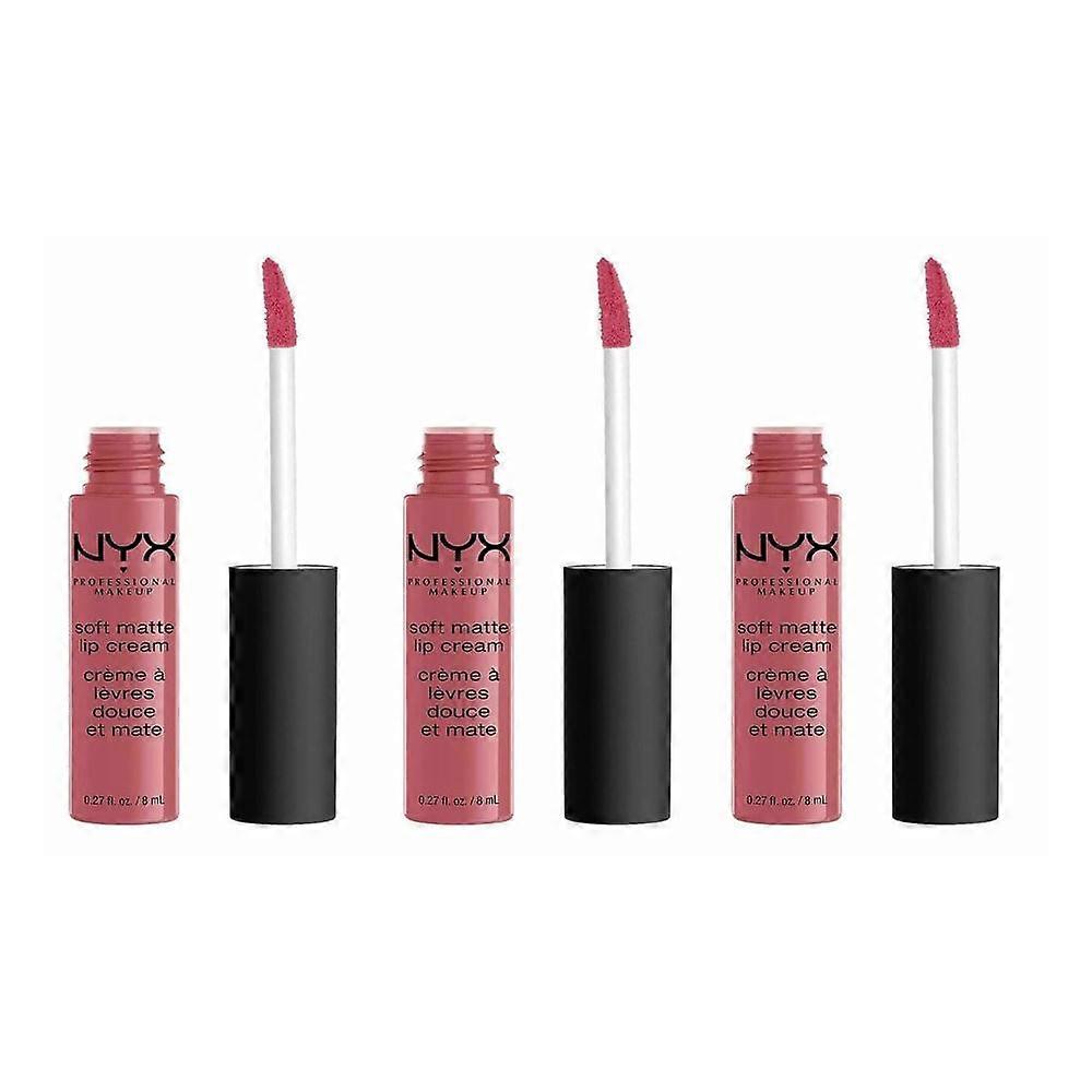 3 x NYX Soft Matte Lip Cream 8ml  - Beijing
