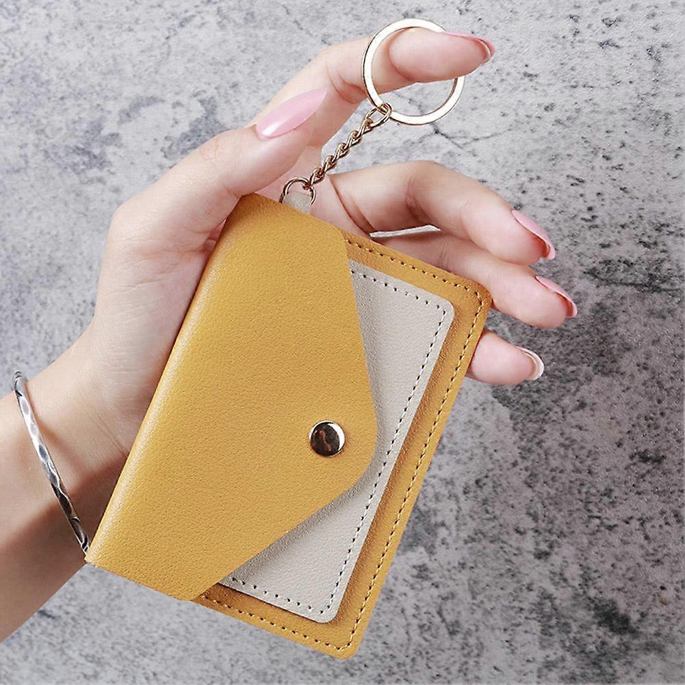 Card Case Womens Candy Color Card Case Fashion Small Card Case Coin Purse