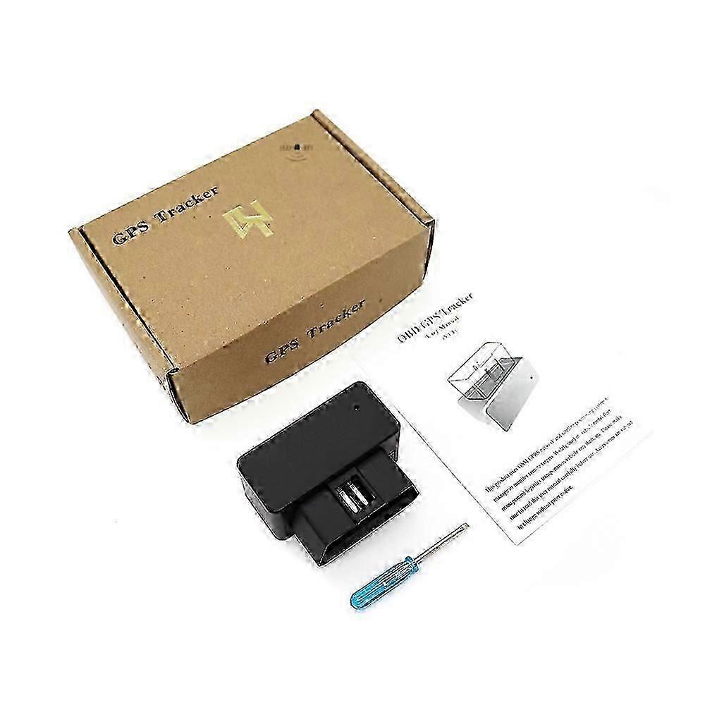 Auto OBD II LBS + GPS Mini Tracker met Voice Monitor OBD2 ELM327 Auto Real Time GPS SIM Positioner Tracking Voertuig Locator + App