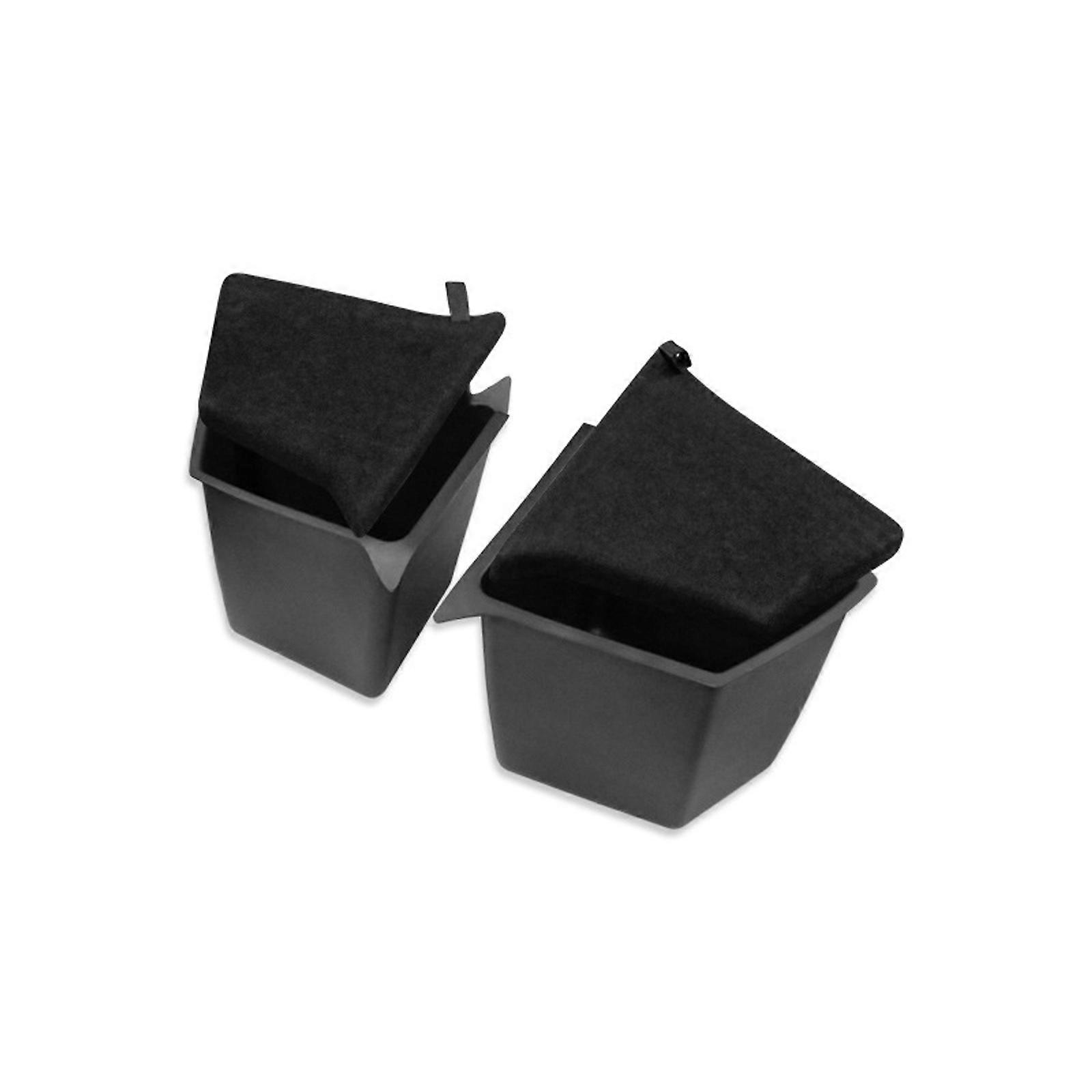 Trunk Storage Bins, Trunk Organizer with Carpeted Lid, Rear Trunk Side Storage Box for Y Interior Storage Multicolor