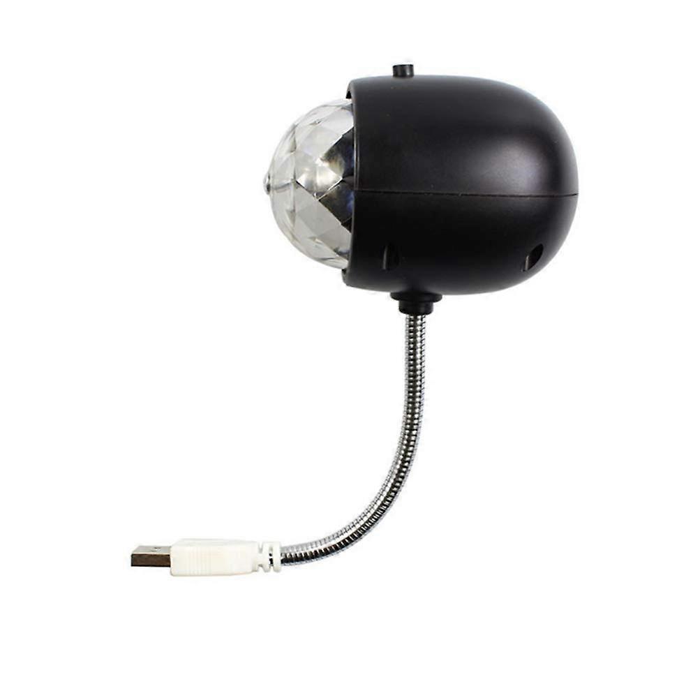Disco DJ Flash Light USB Projector Light Mini Wireless Disco Ball Lamp Portable Crystal Ball Laser Projector