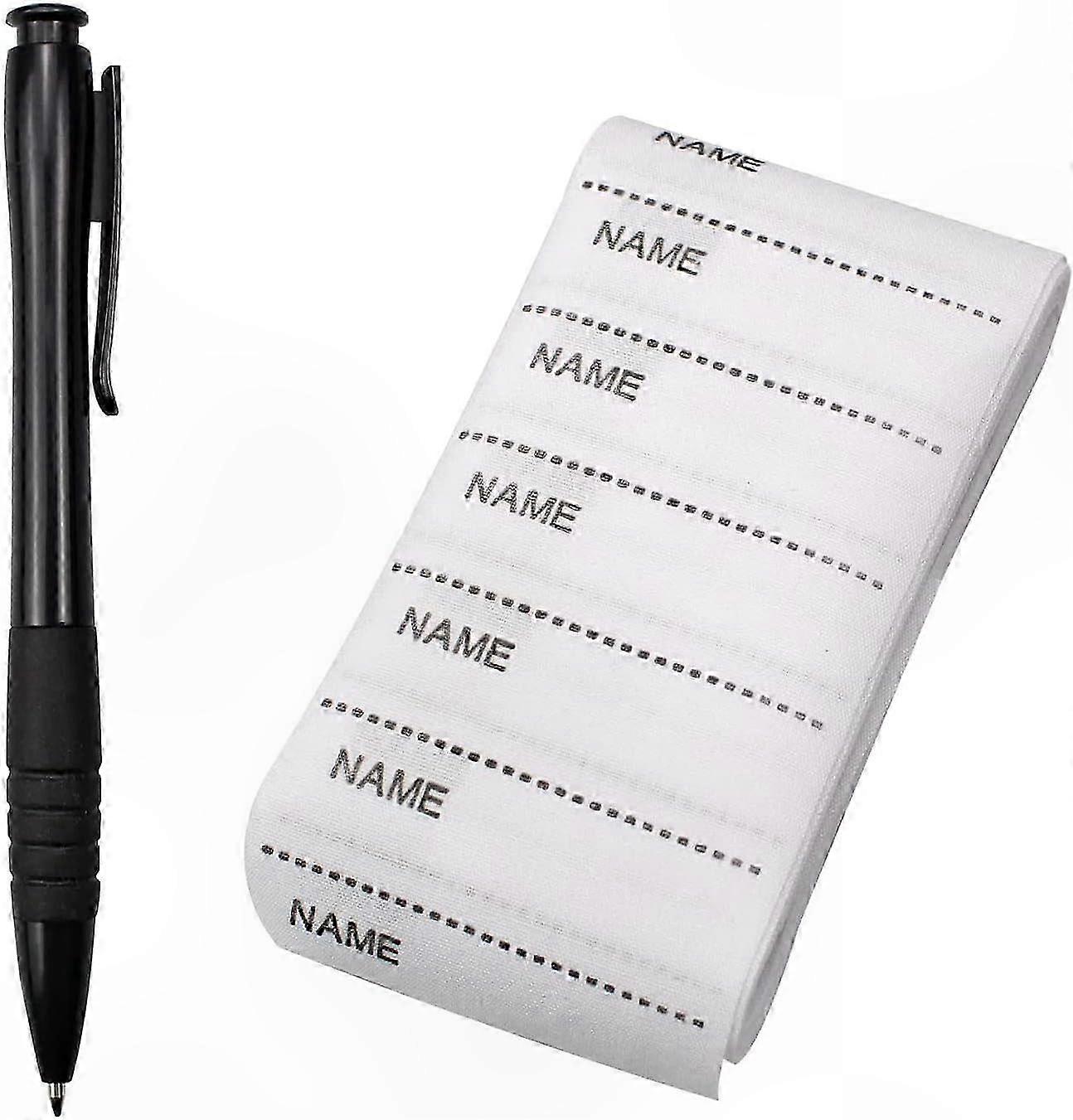 Customizable Iron-On Fabric Labels for School and Daycare Uniforms