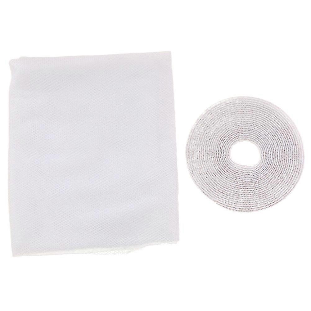 Insect Net for Window Square Mesh Diy Style 150x130cm Mosquito-Proof 2Pcs