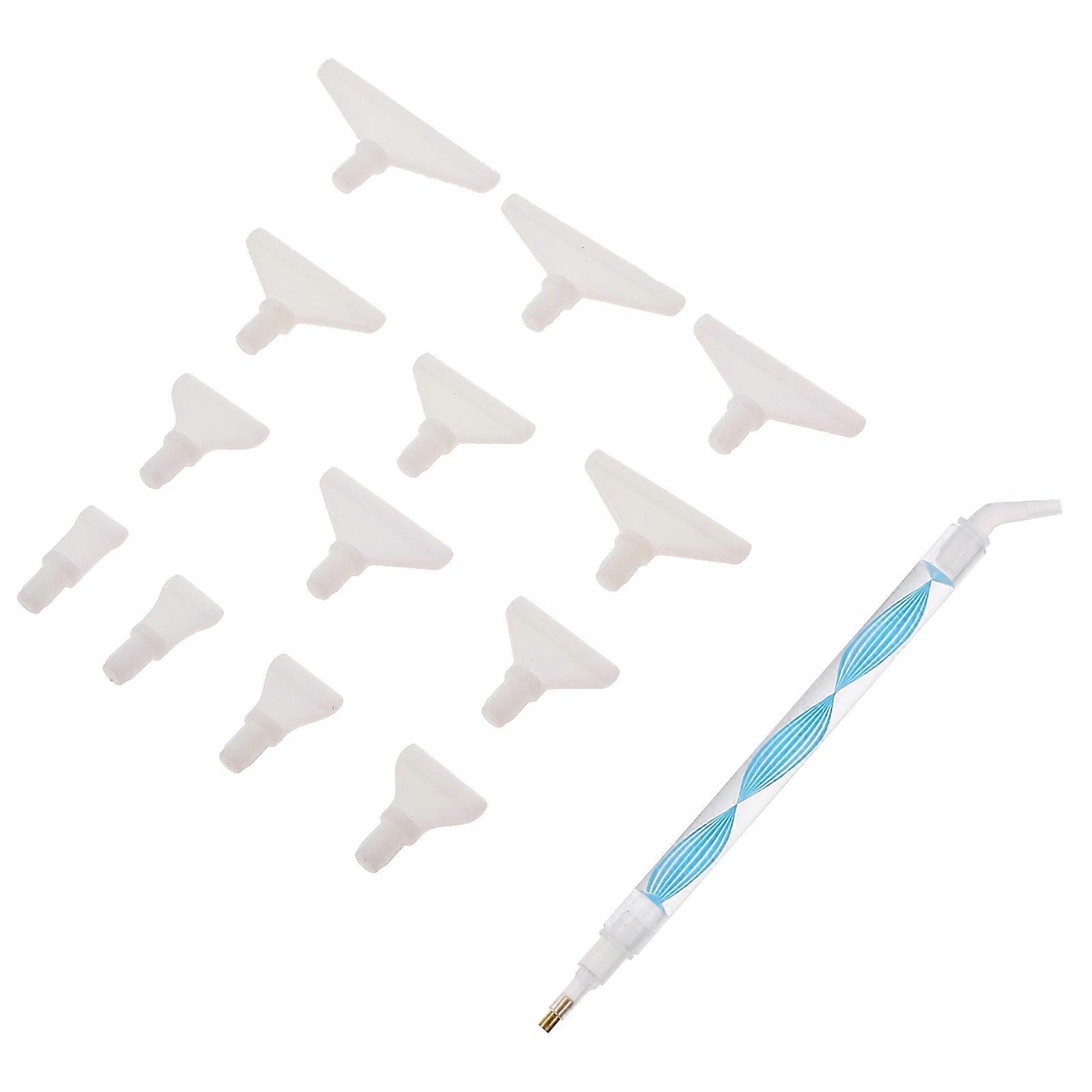 Nail Point Graffiti Dotting Pen For Diy Painting Craft Pen Comfortable To Hold 13.5x0.7x0.7cm Diy Drill Painting 1 Set