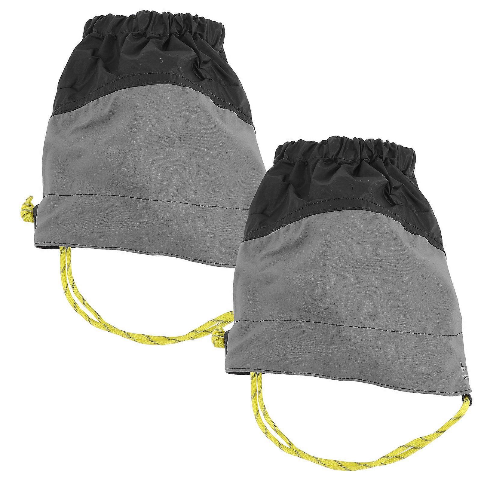 Hiking Boot Gaiters Leg Gaiters Men Women Sand-Proof Windproof 20D Polyester 22.00X20.00X20.00CM 1 Pair