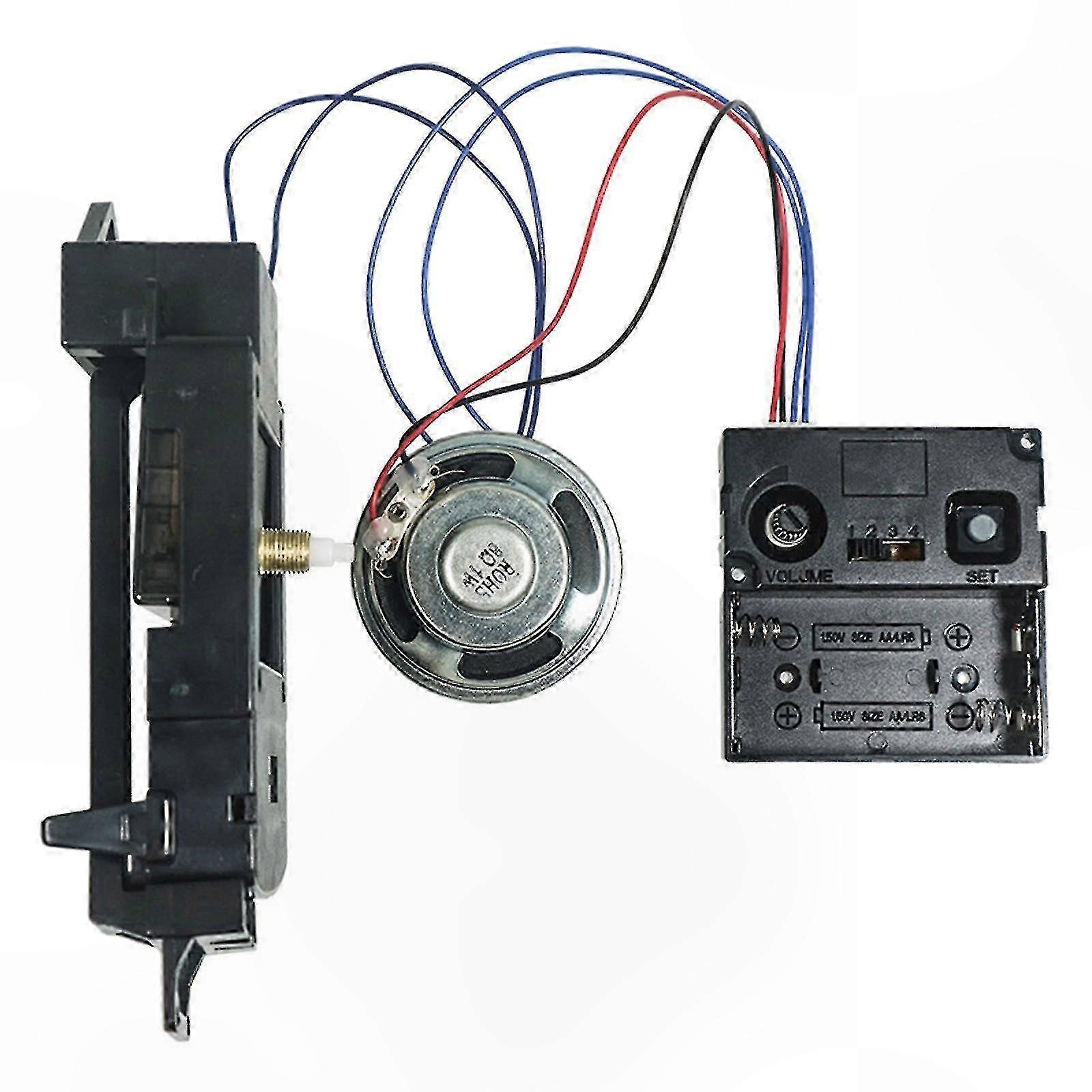 Plastic Pendulum Clock Movement with Hands and Step Accessories for DIY Projects