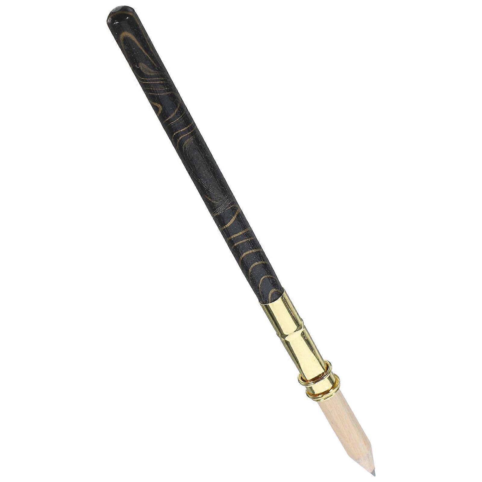 Bamboo Pencil Extender for Artists – Non Slip Lengthener Tool for Crayons & Sketching – School Art Supplies