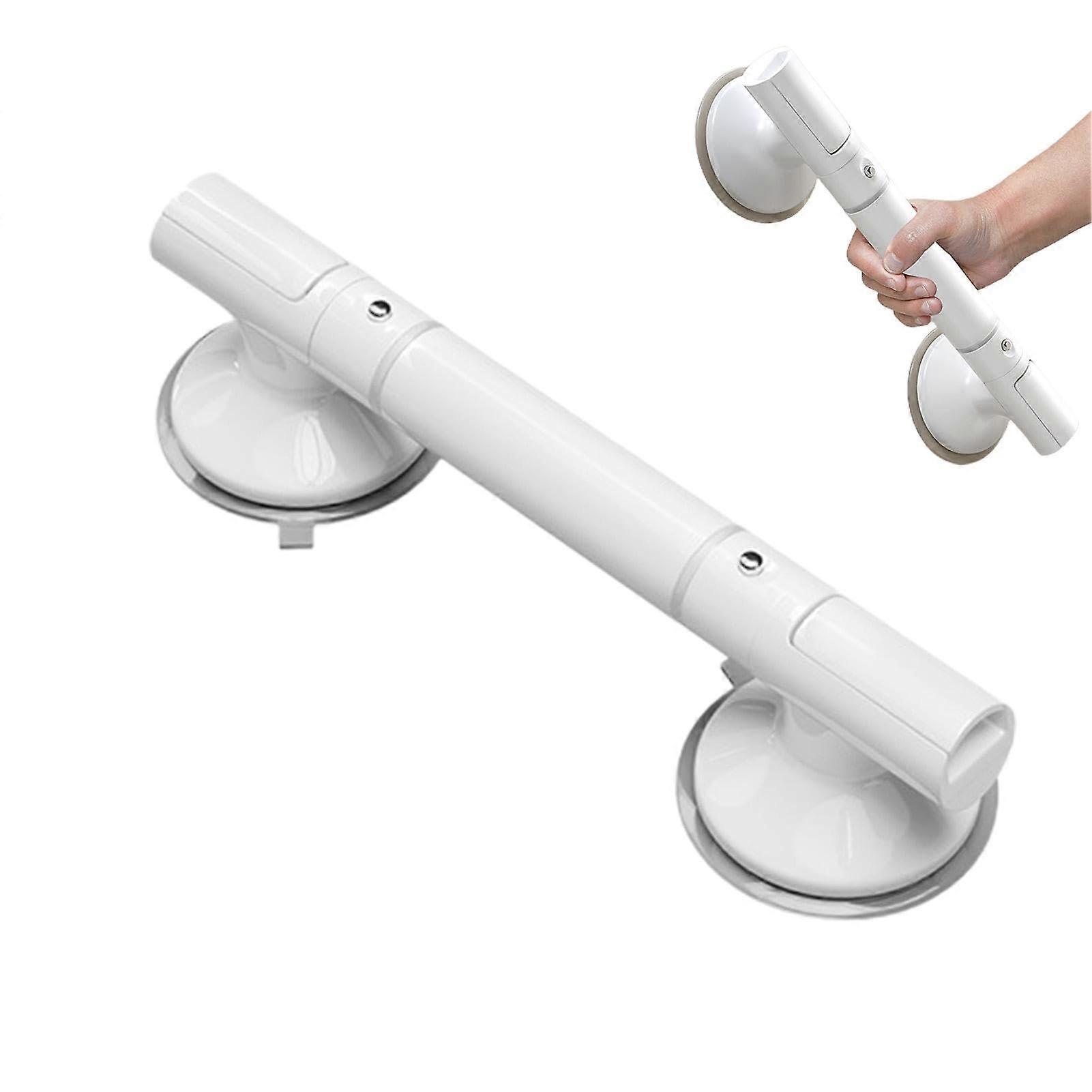 Bathroom Grab Rail 35 Cm With Suction Cups For Shower And Bathtub Heavy Duty Safety Rail Seniors