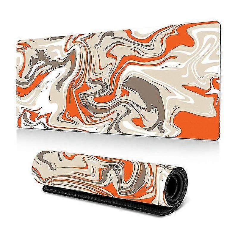 2025 new style high quality Type M 400*900*2mm Abstract Fluid Pattern Large Mouse Pad Rubb