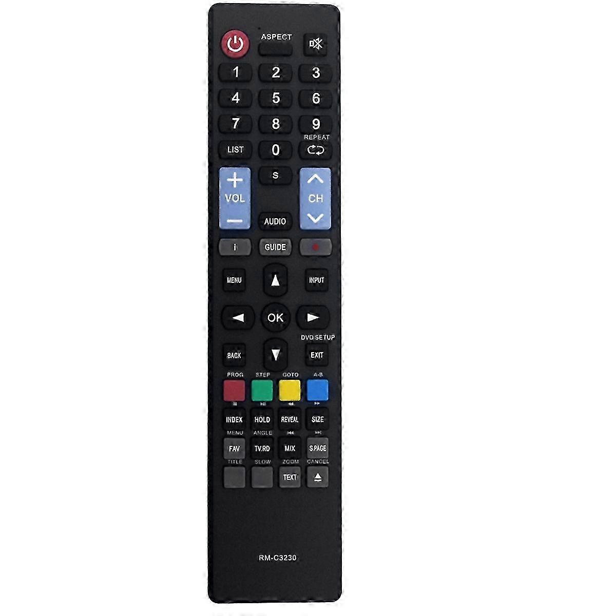 Universal TV Remote Control for JVC LT-32C360 Replacement RM-C3230 RMC3230-Compatible Remote Controller