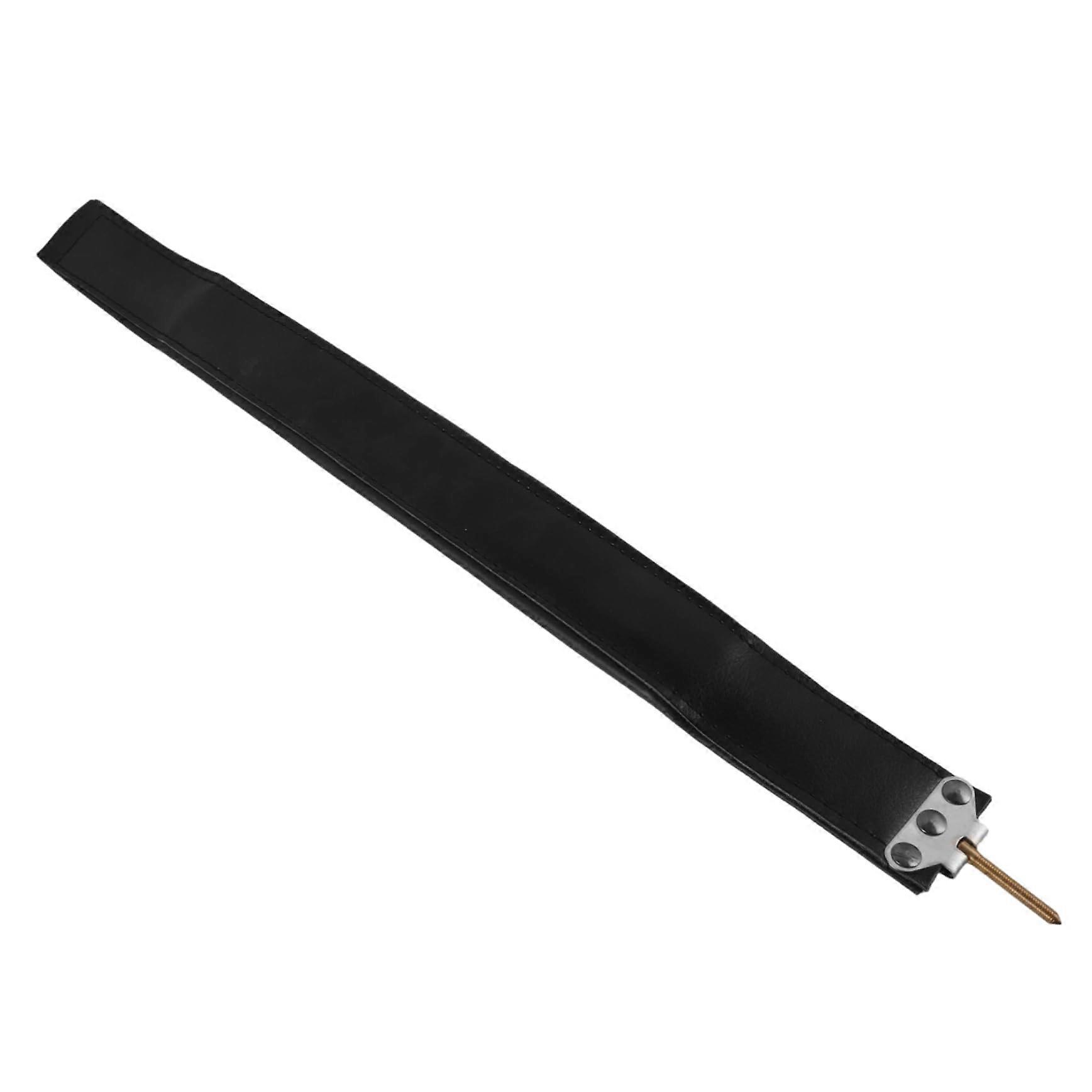 Replacement part for bass straps, lefthanded design, leather strap for 8096 bass.