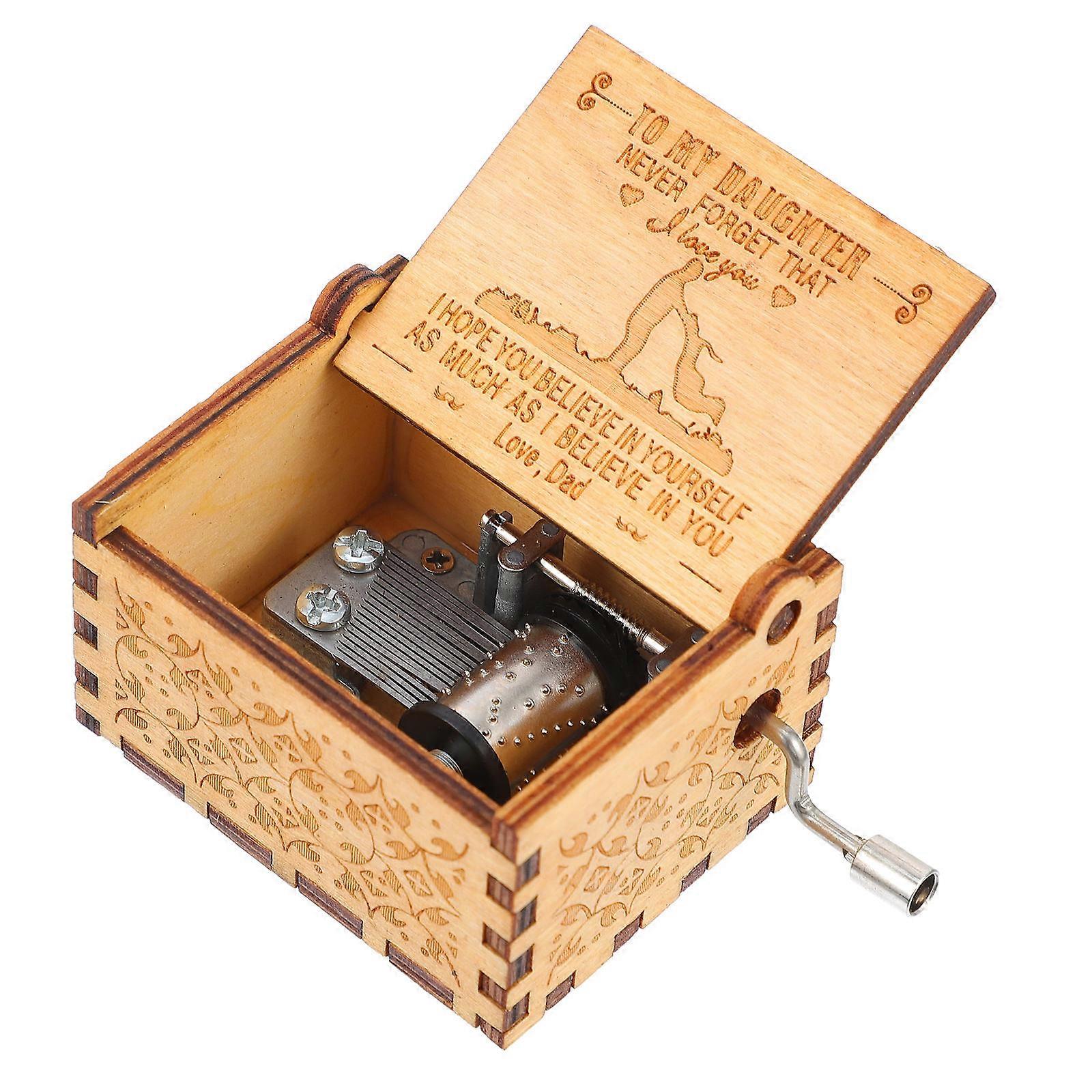 Retro Music Box Ornament For Home Decoration Perfect As Kids 1Pc In Vintage Style Decorative Functionality