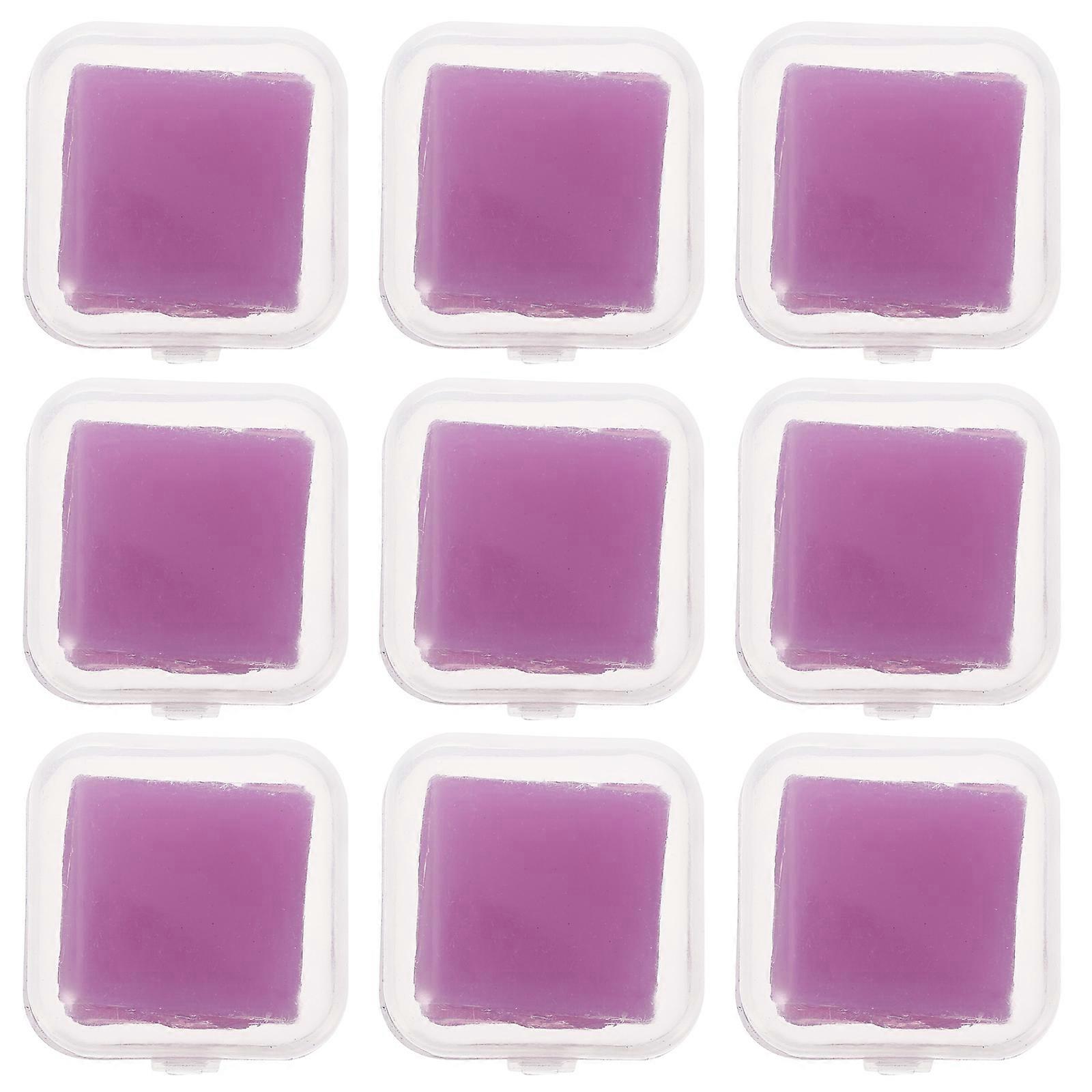 54Pcs Painting Accessories Suitable For Beginners Offering DIY Beads Painting Tools With Square Shape In Purple