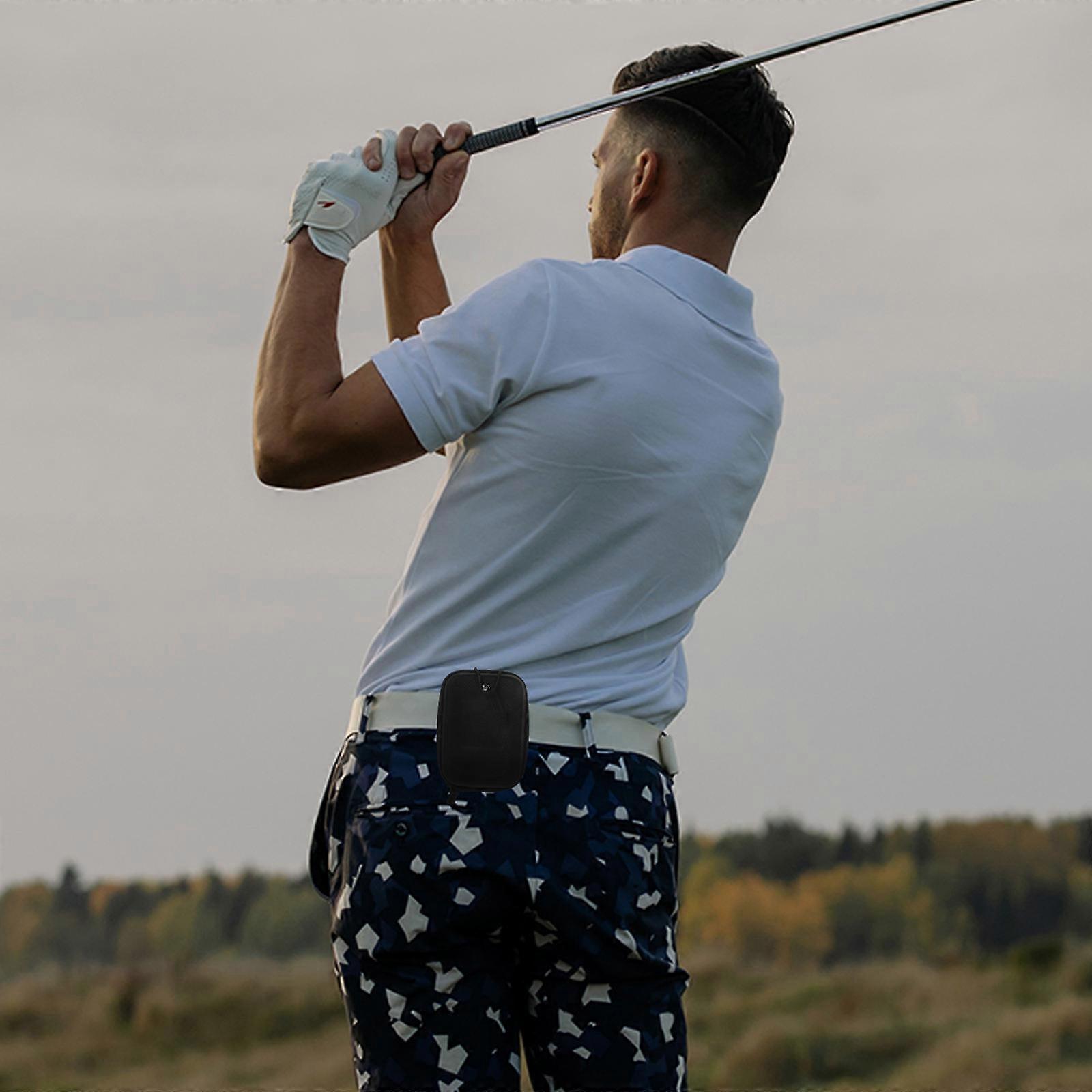 Compact Golf Rangefinder Case with Hook Strap   Durable Shockproof Storage Bag for Small Items, Lightweight Design for Golf Accessories