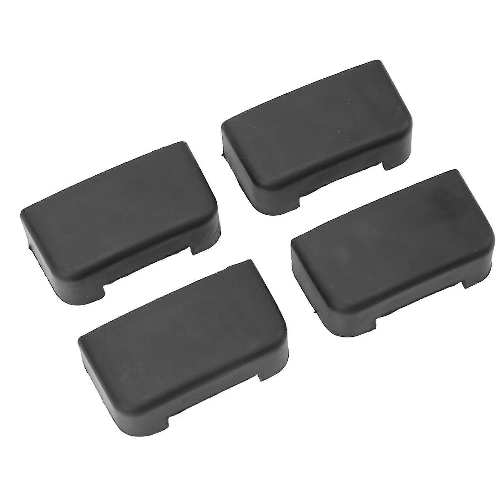 4PCS Rear Seat Slide Rail Plug Rubber Protector Cover Replacement For Tesla Model 3 2017‑2022