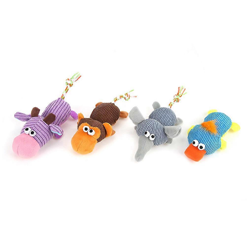 Puppy Teething Chew Toys Plush Dog Stuffed Animals Indoor Playtime 1Pack