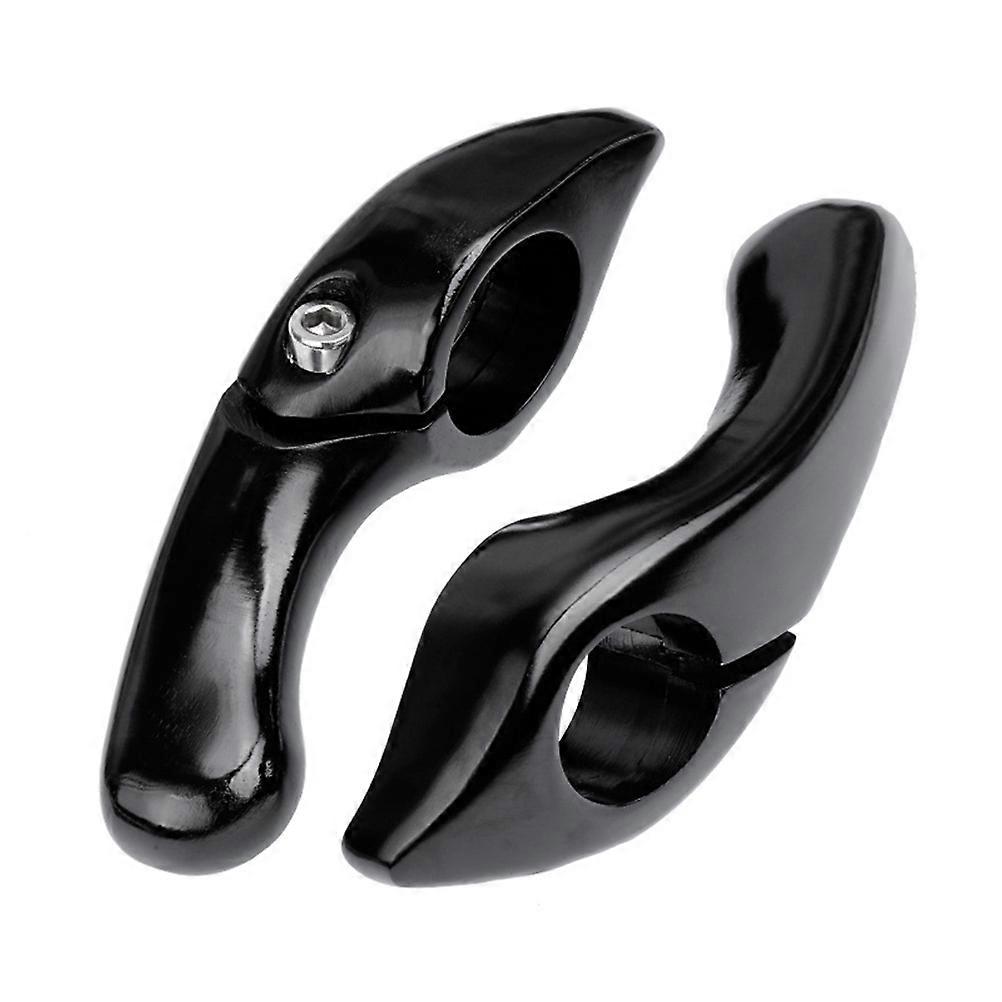 Vice Handlebar Aluminum Alloy Comfortable Grip Mountain Riding Black 1Pair