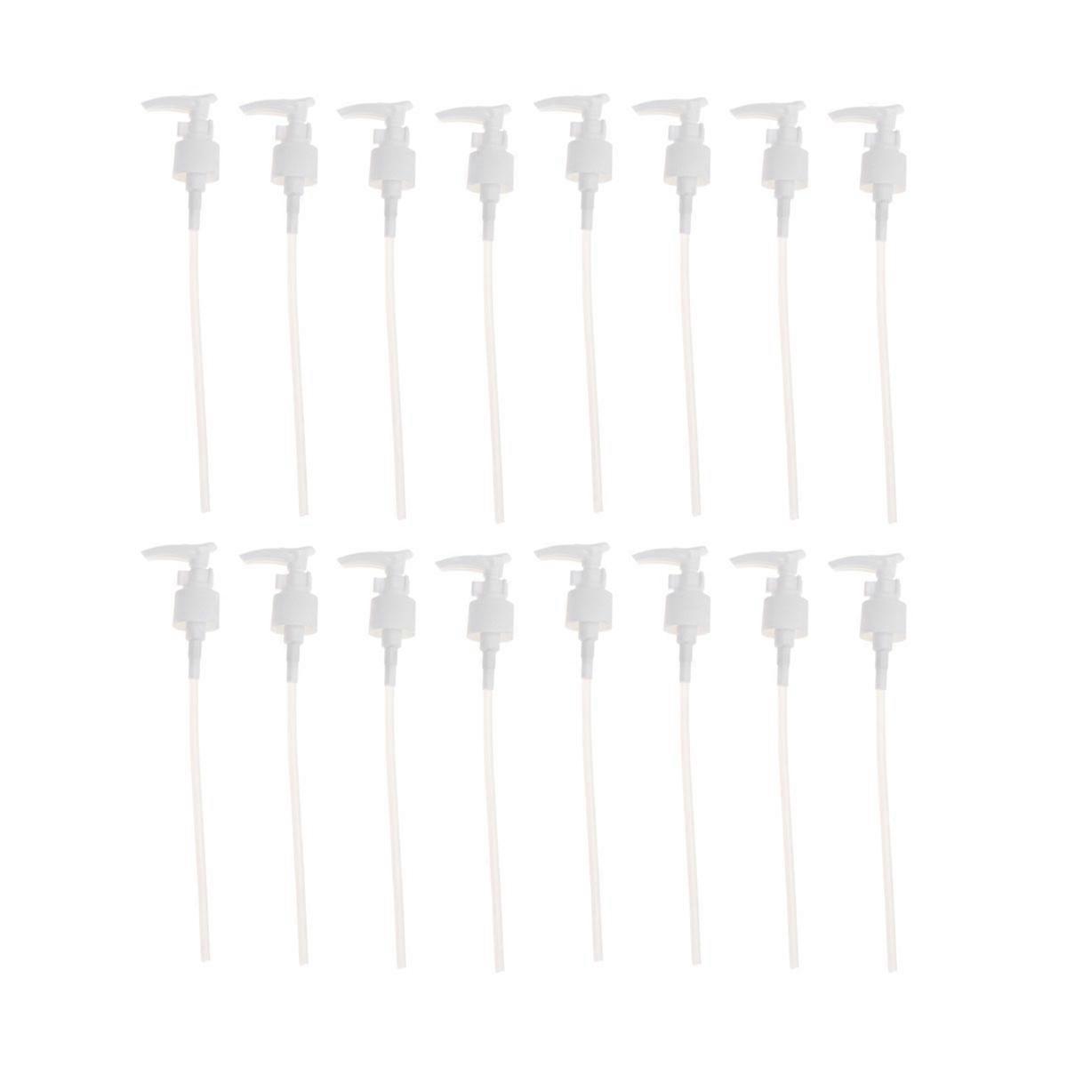20Pcs Plastic Pump Heads Practical Pump Tops Spray Nozzle Emulsion Pump Press Bottle Pumps