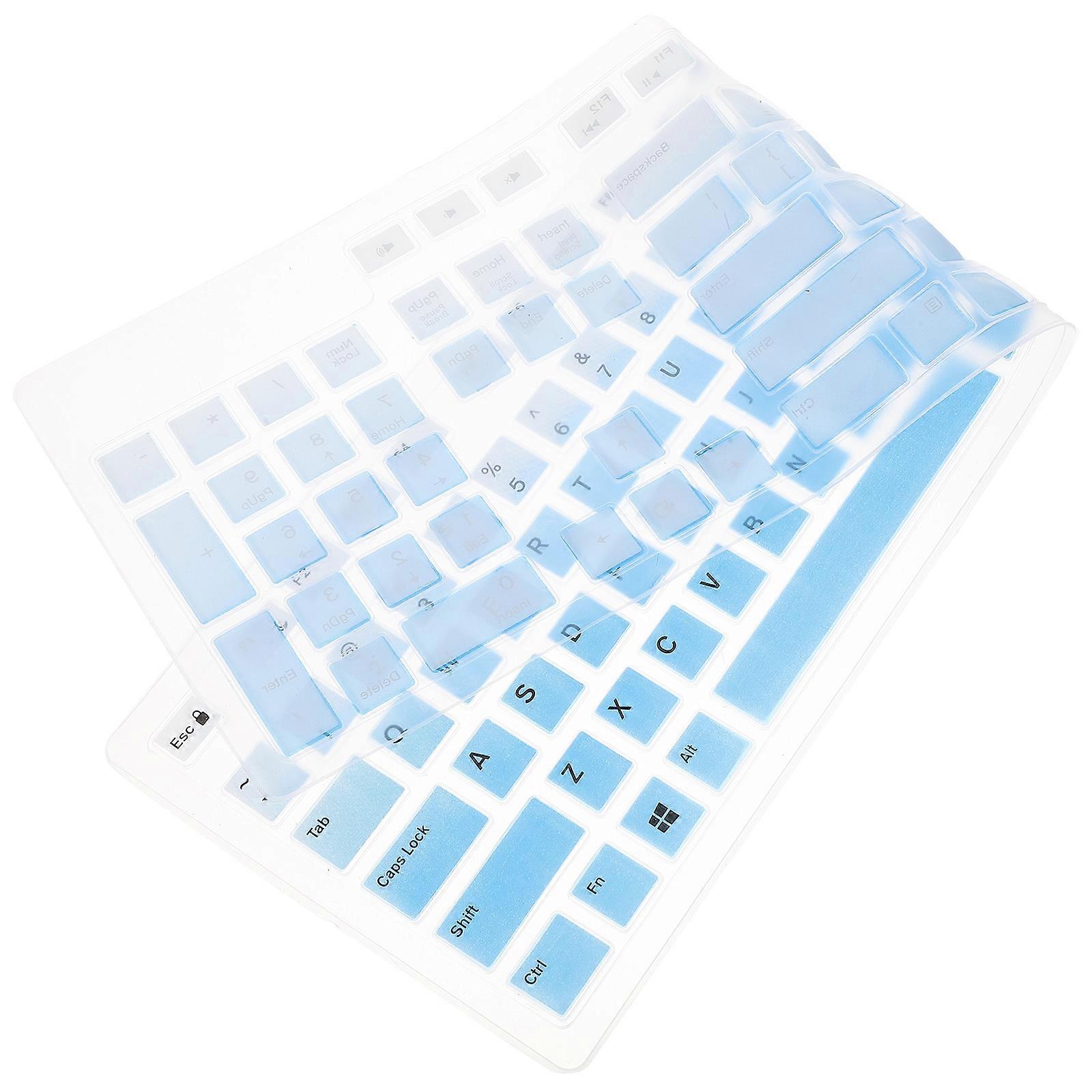 Keyboard Protector Cover Compatible for Dell KB216 Wired Keyboard Home Use Rectangle Dustproof 1Pc