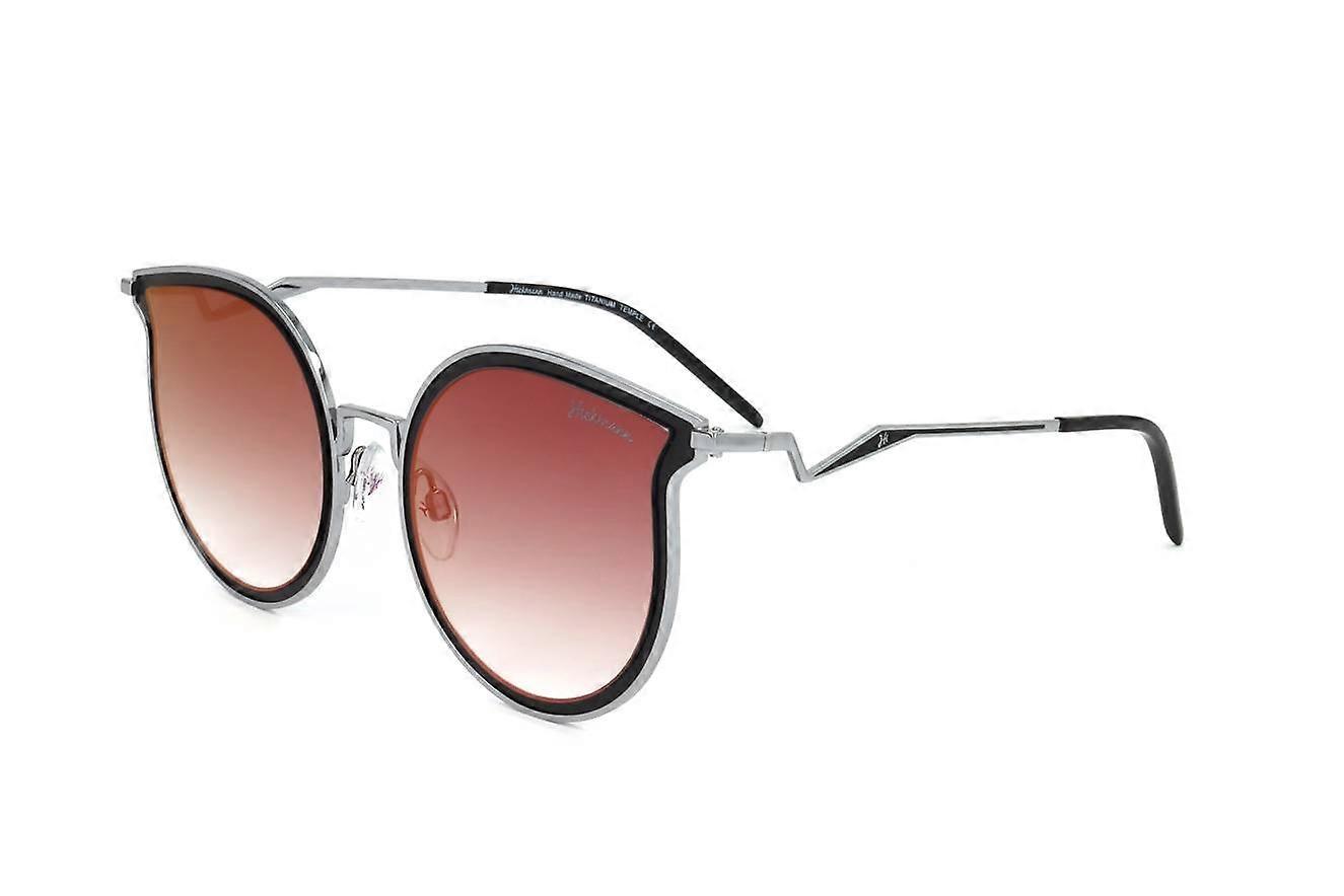 太阳镜希克曼HI3066T 02A BLACK/GUN METAL 54/22/145 WOMAN