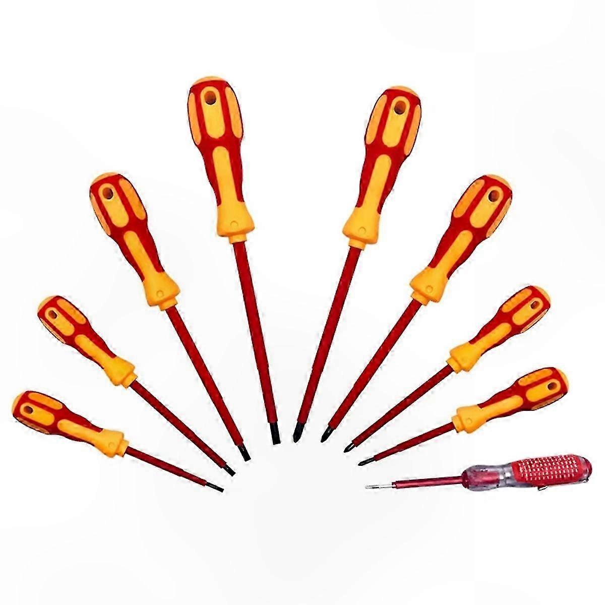 Durable Magnetic Screwdriver Set with Ergonomic Handle for Easy Use