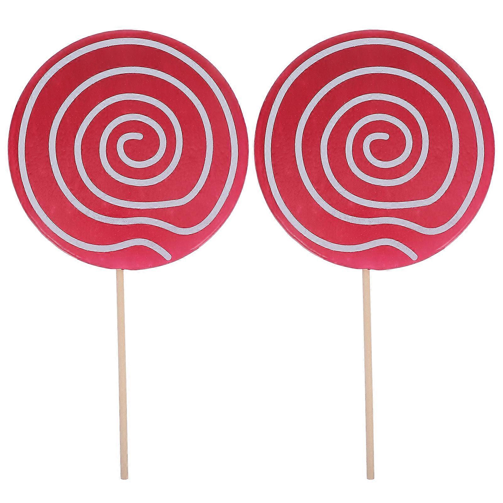 Simulation Lollipop Decoration Creative Photography Props Realistic Fake Food Adornment Diy Crafts Photo Booths Scene Decor