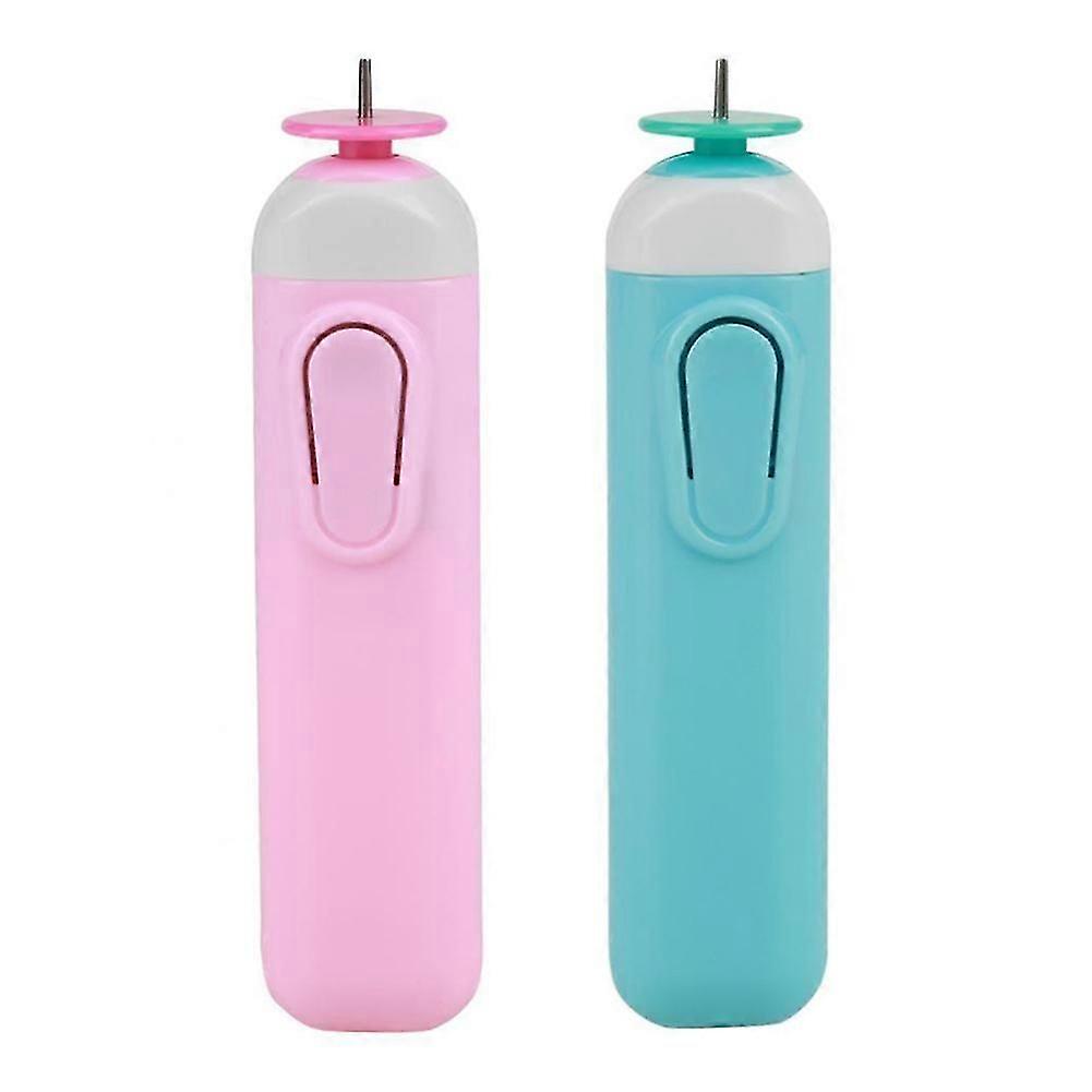 Juya Quilling Tool, 2 in 1 Quilling Slotted Tool Paper Rolling Electric Pen