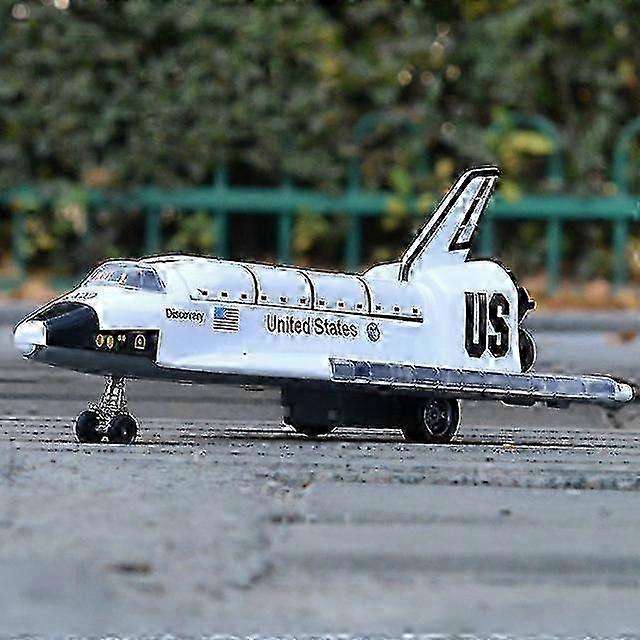 2025 High quality 1:300 alloy space shuttle model,Military Aircraft Toys,simulation sound and light aircraft model