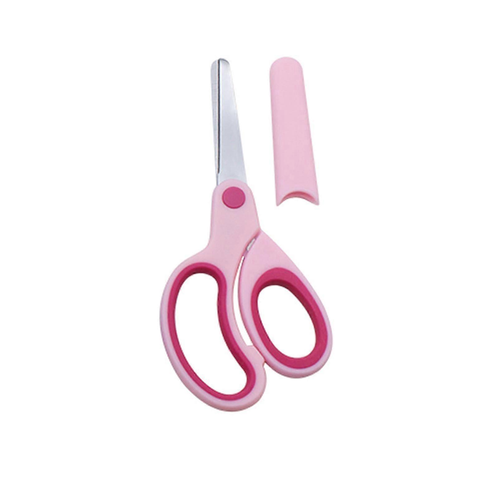 Lefties Scissors Safety Scissors with Comfortable Grip Training Scissors Left-Handed Scissors for Arts Crafts-Good