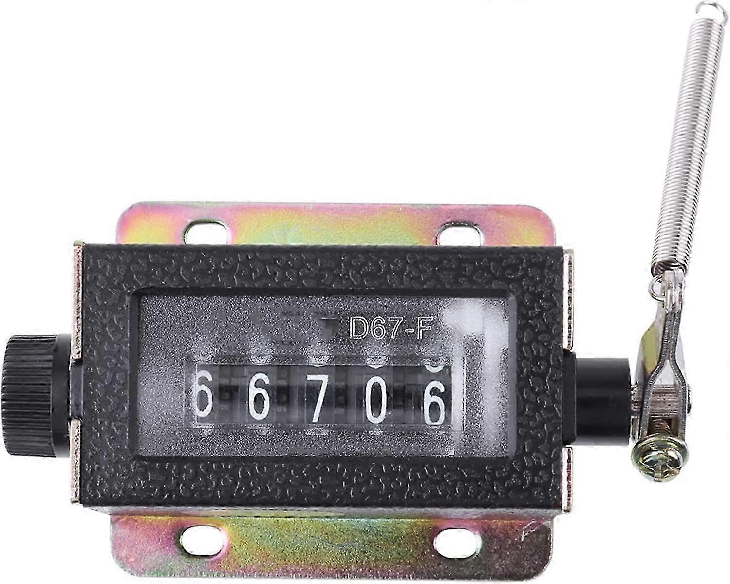 Mini Handmatige Mechanische Counter 5 Digit Counter Arithmometer